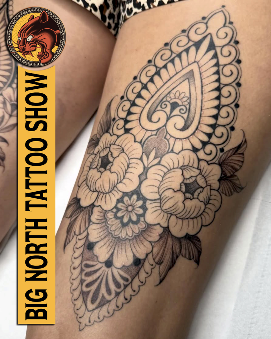 Tattoo by @emmaloutattooxx — black_and_grey
