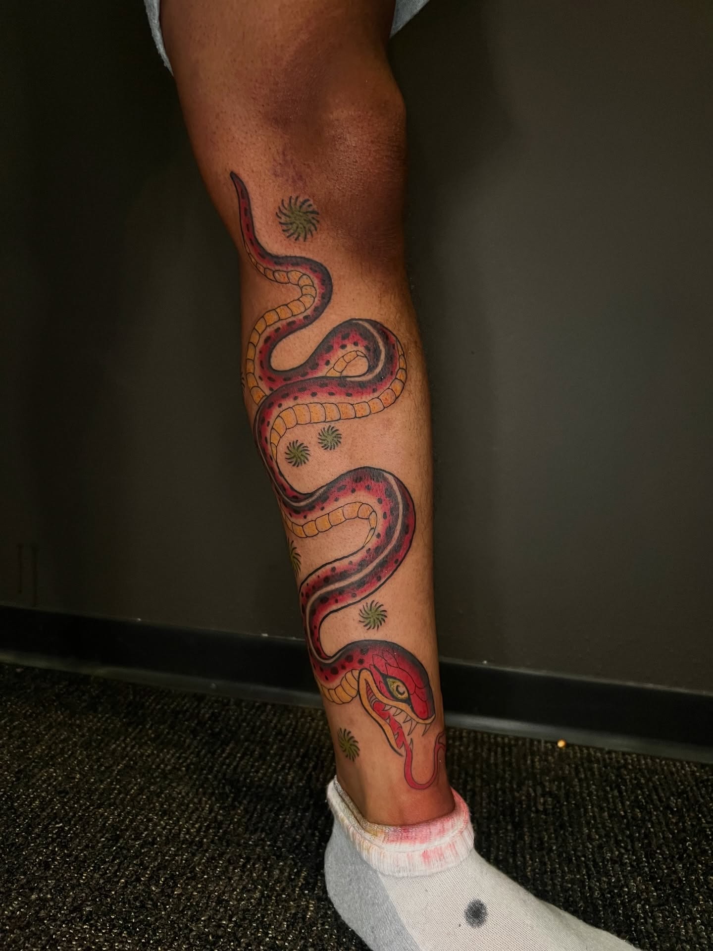 Tattoo by @vic_the_vicious — trash_polka