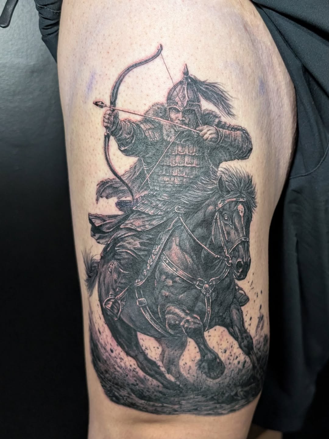 Tattoo by @tattoo.therapy1 โ realism, black_and_grey