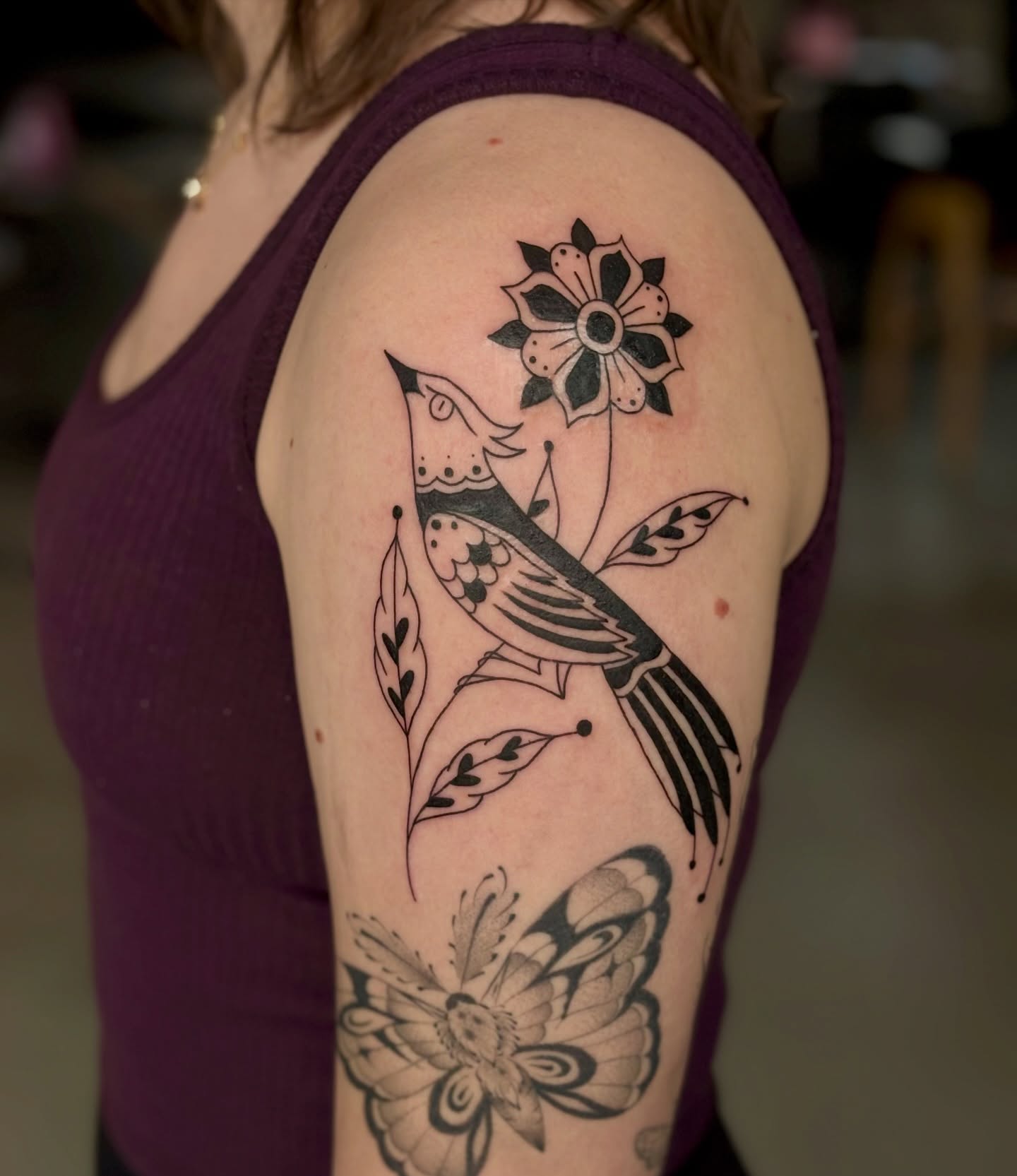 Tattoo by @katebehr_tattoo β black_and_grey