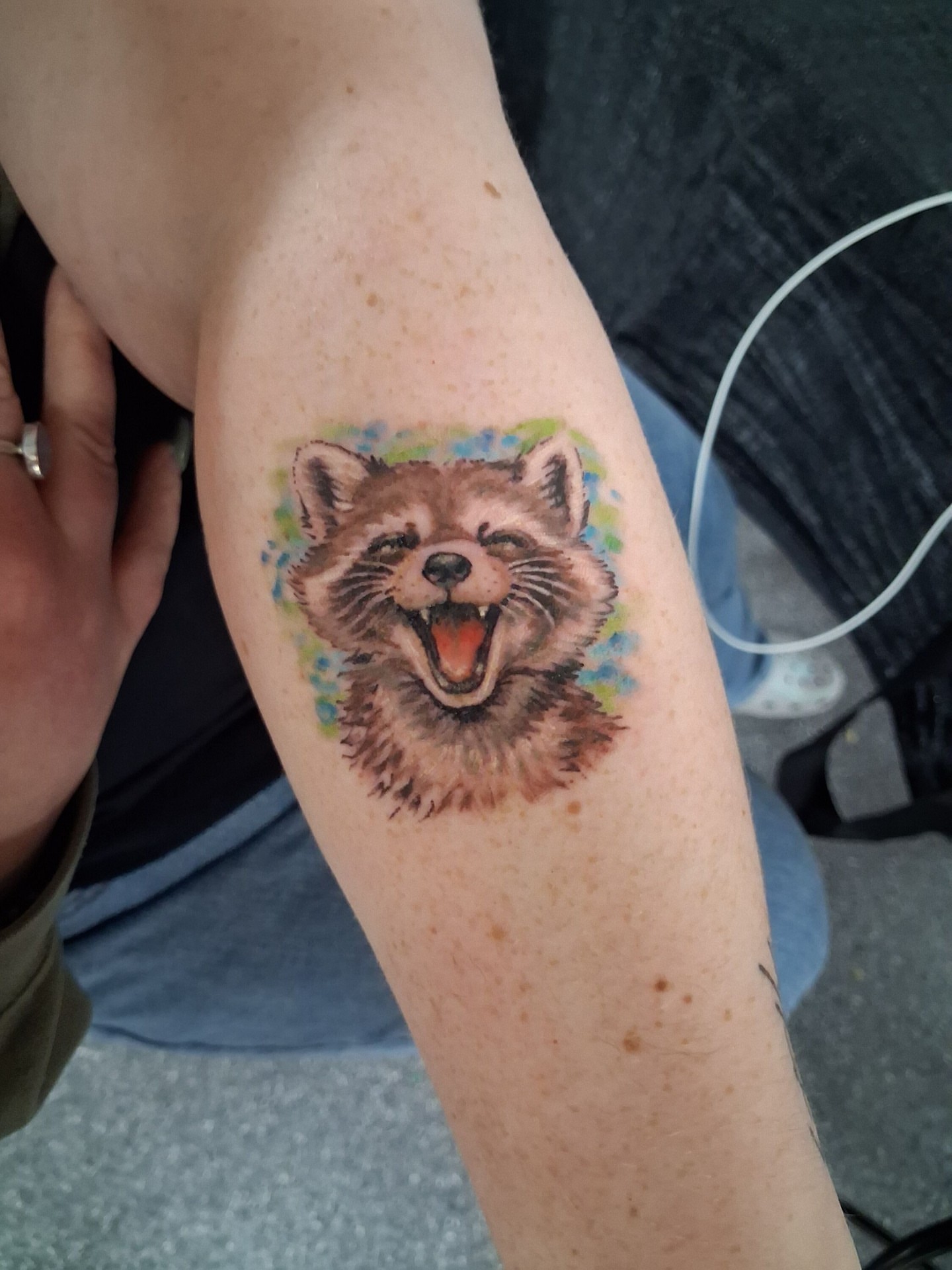 Tattoo by @my_style_mom — watercolor