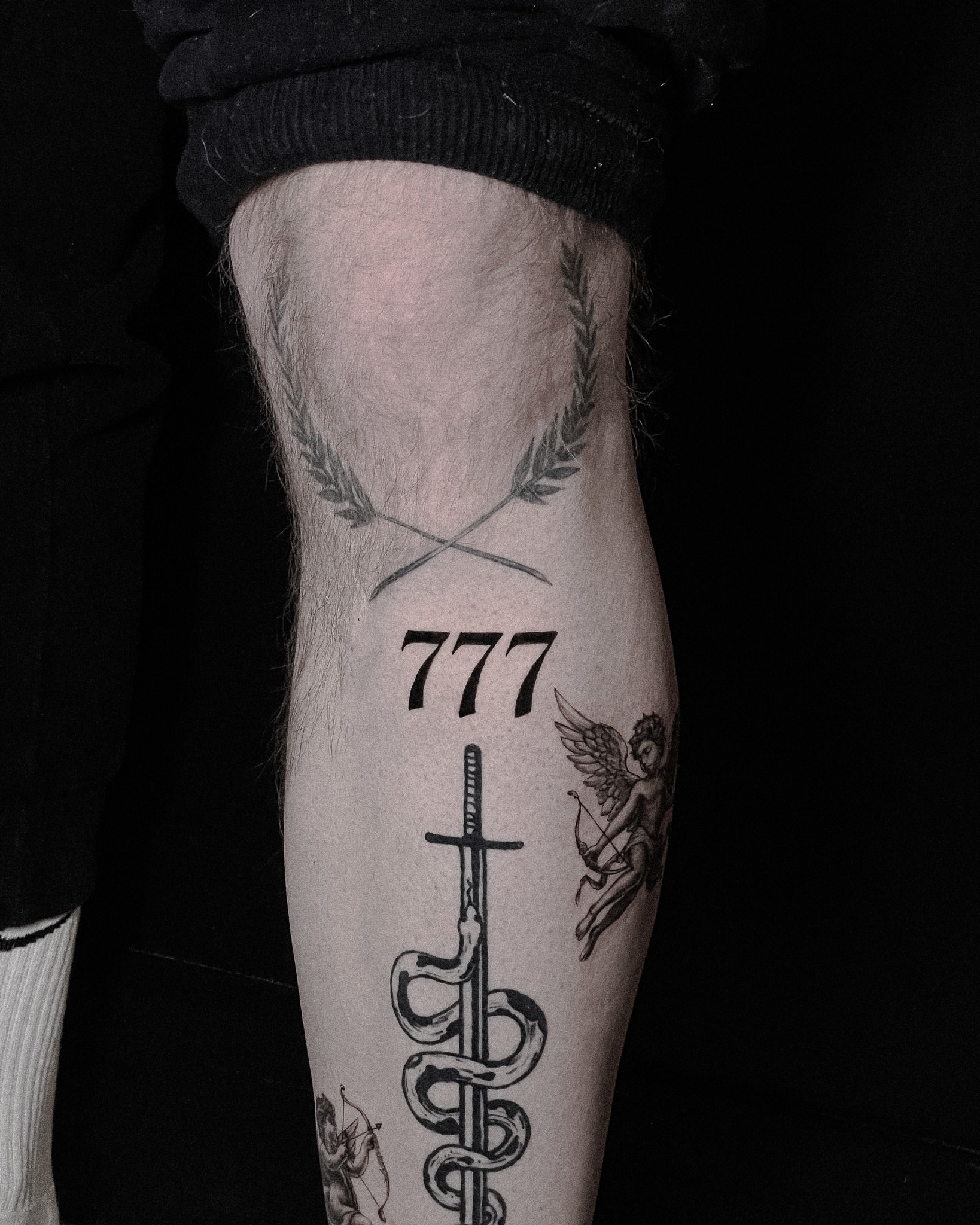 Tattoo by @inshvvn — black_and_grey