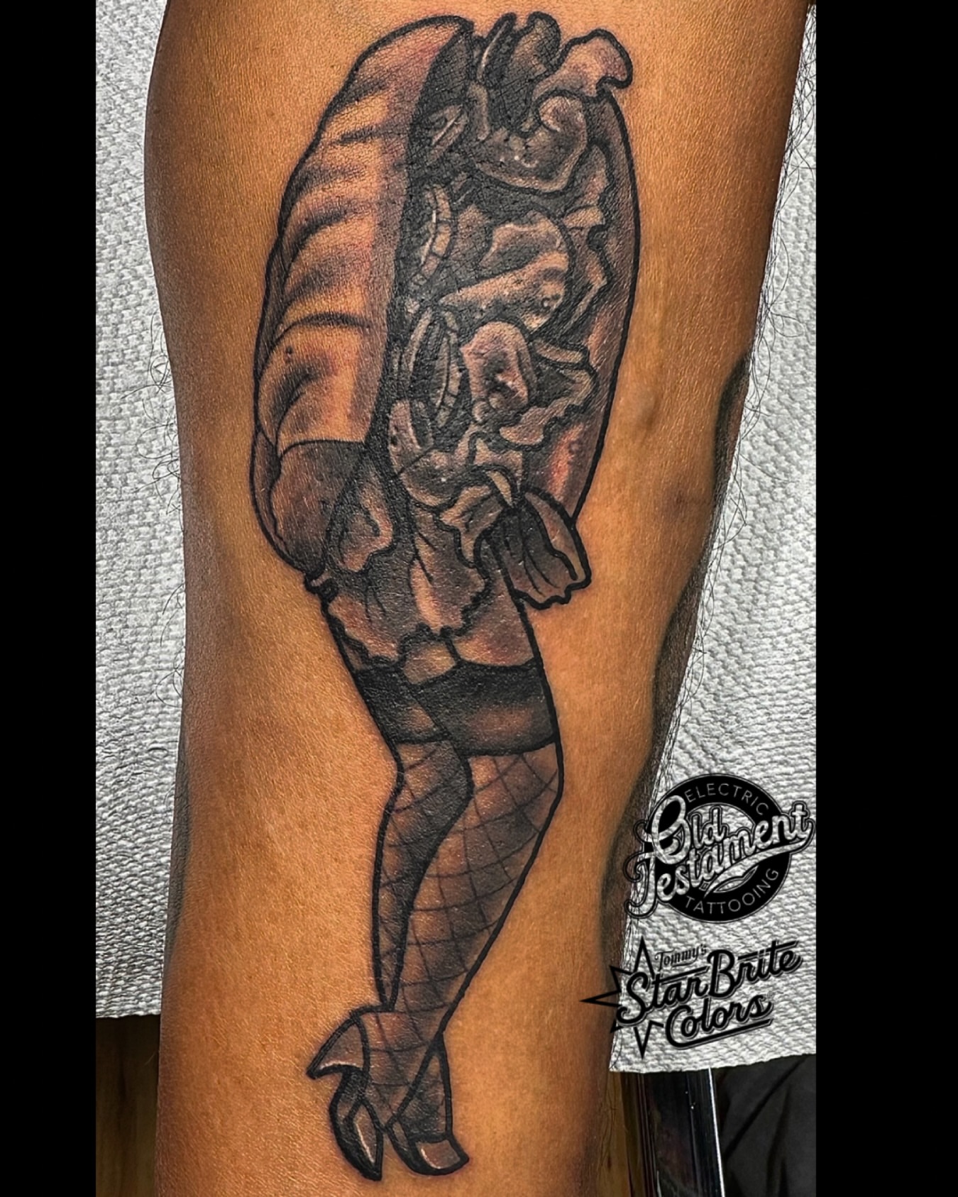Tattoo by @tattoosbyedknowles — black_and_grey