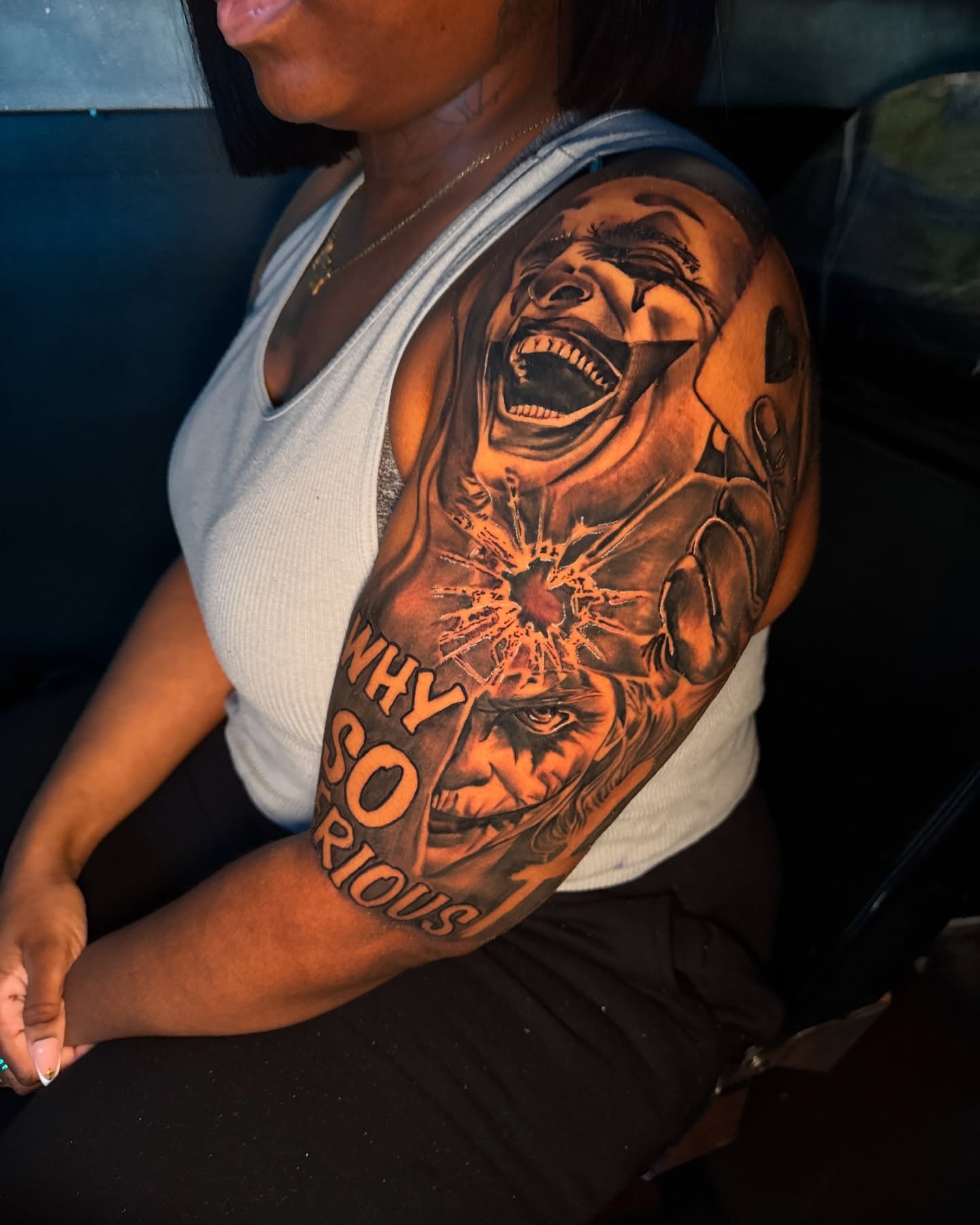 Tattoo by @focused_ink — realism, dark_realism