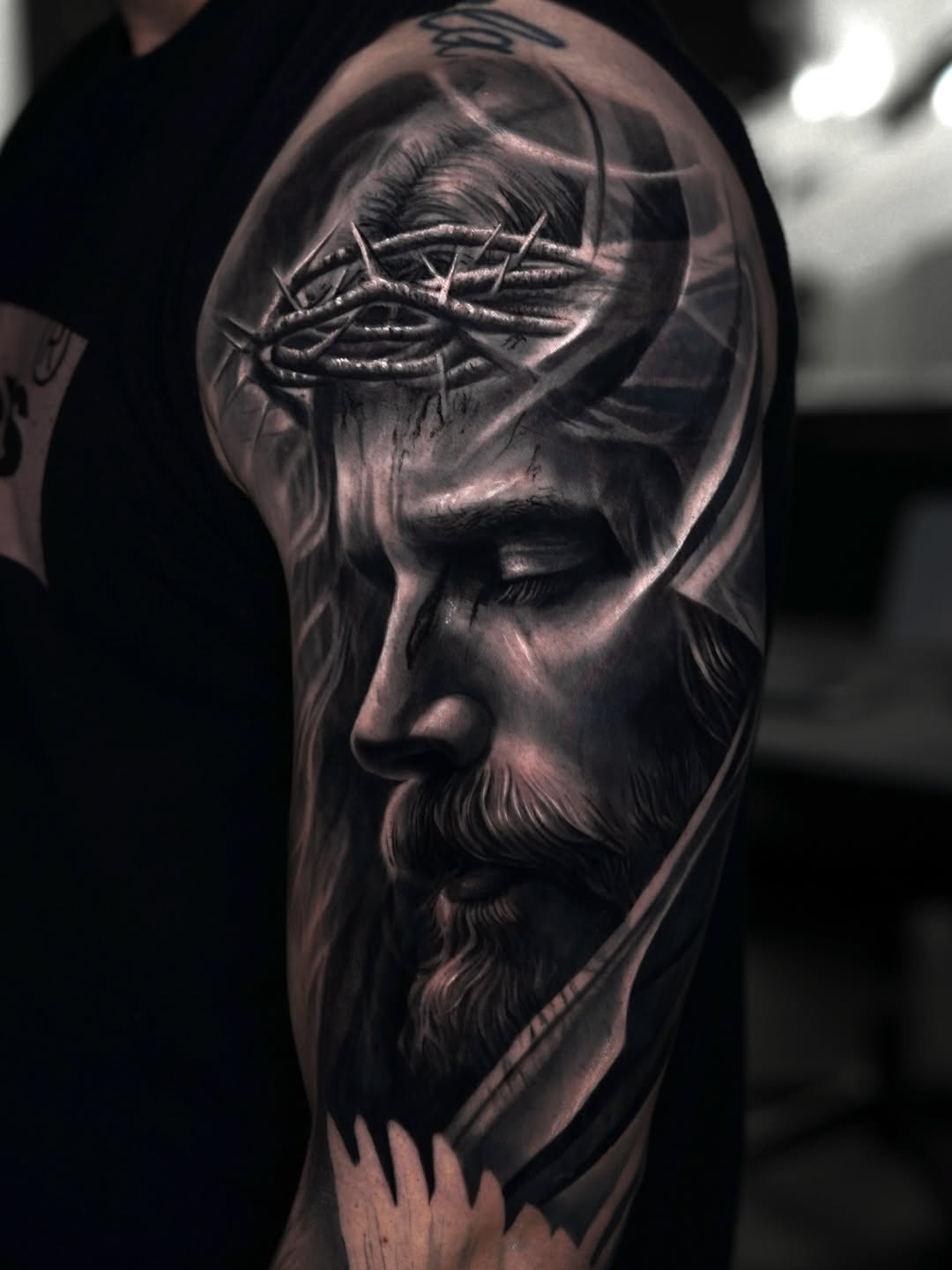 Tattoo by @rene_artt — realism, black_and_grey