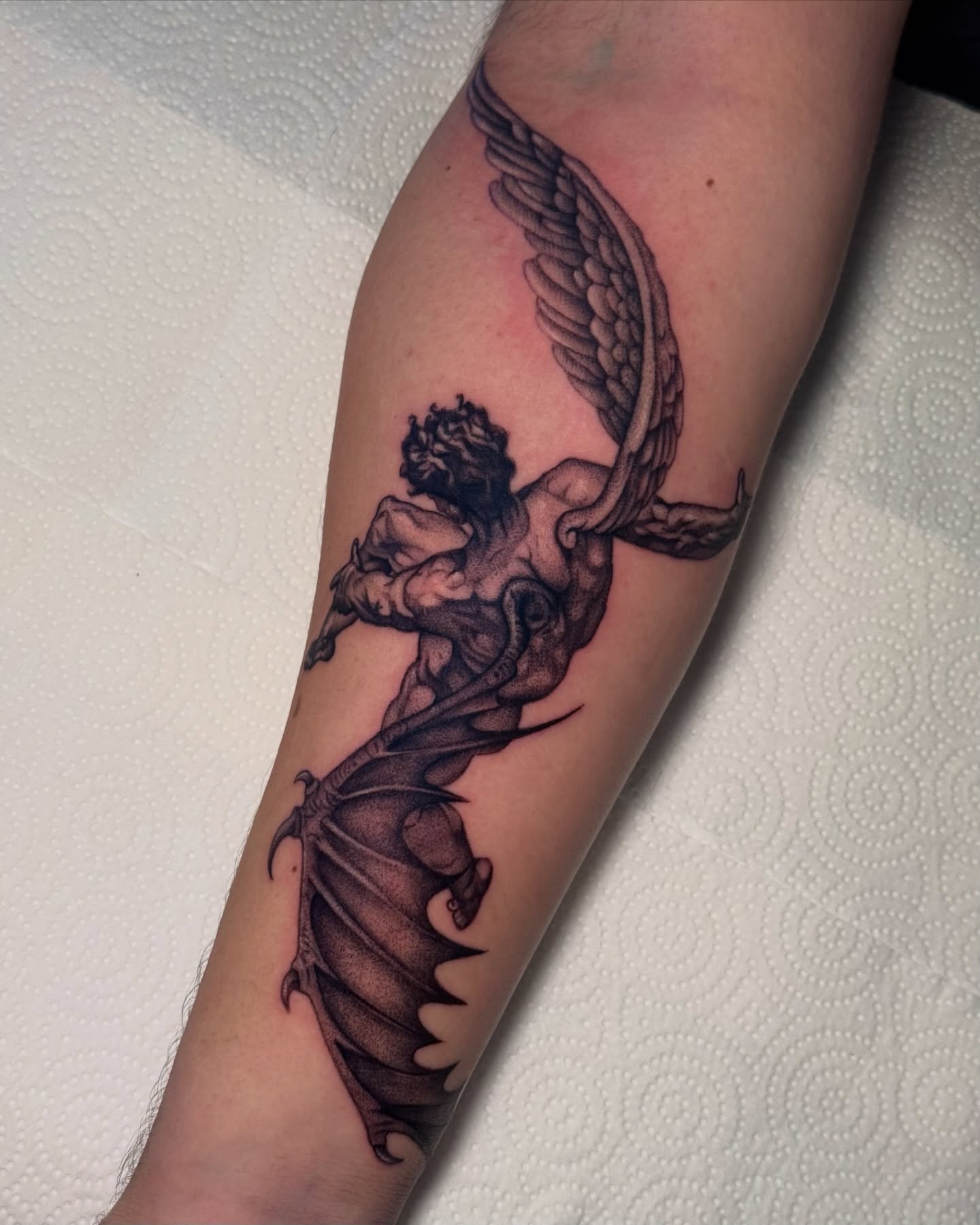 Tattoo by @create.inks — black_and_grey, realism
