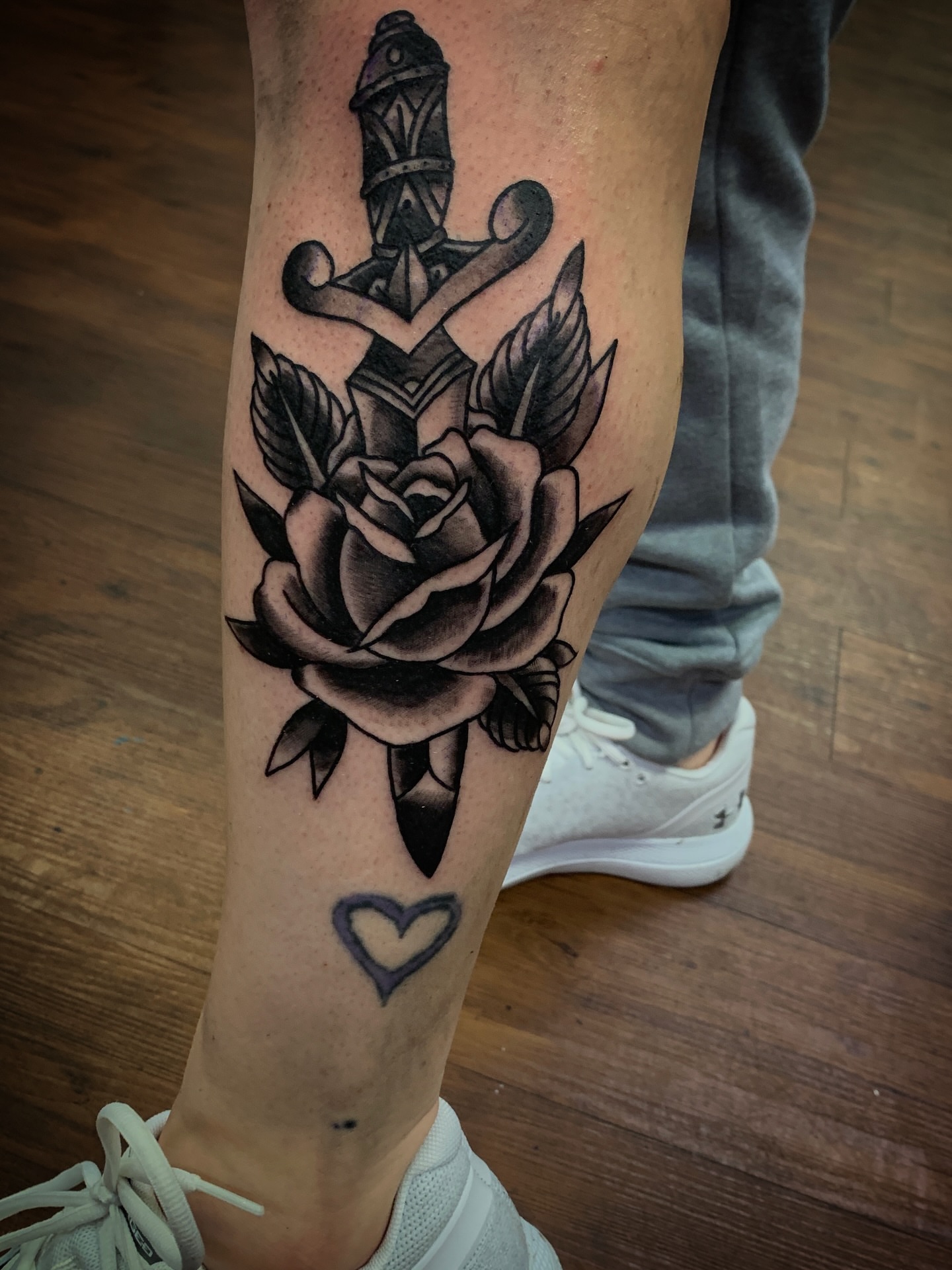 Tattoo by @the_tatuador265 β american_traditional, black_and_grey