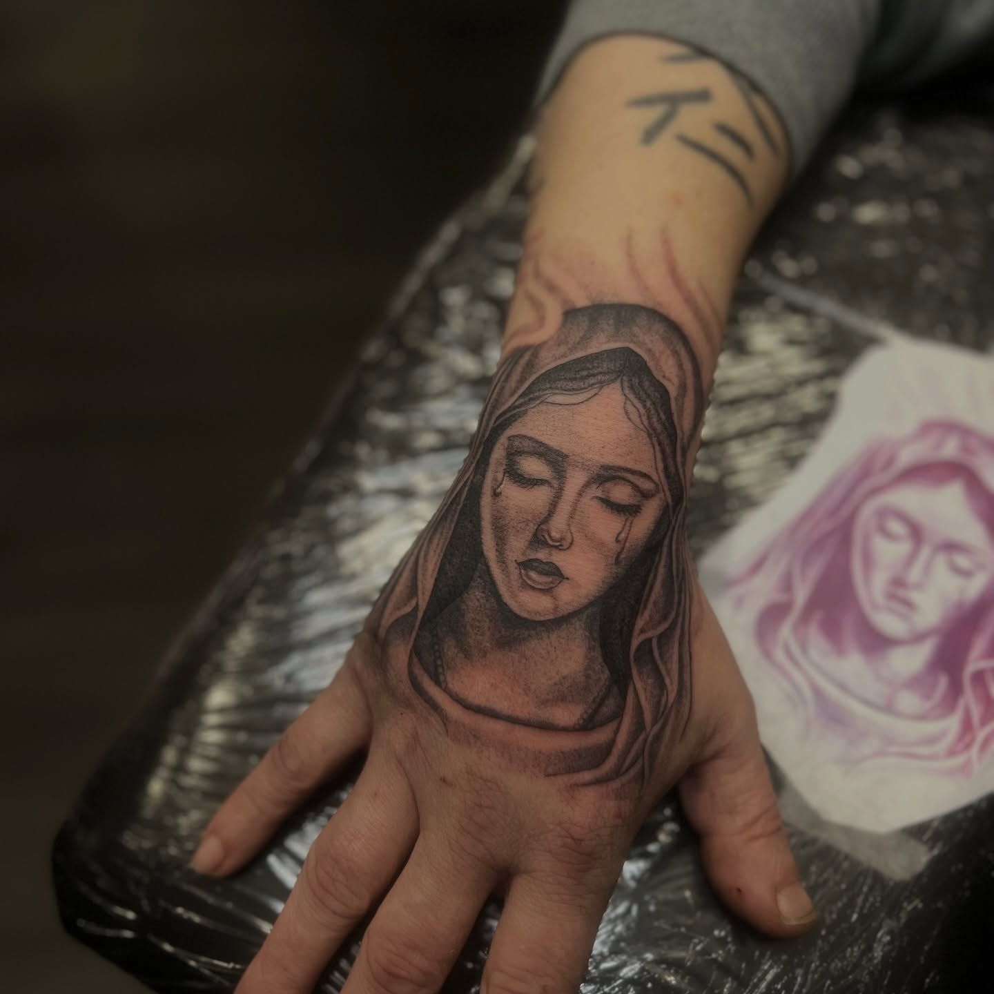 Tattoo by @jackcalliertattoos โ black_and_grey, realism