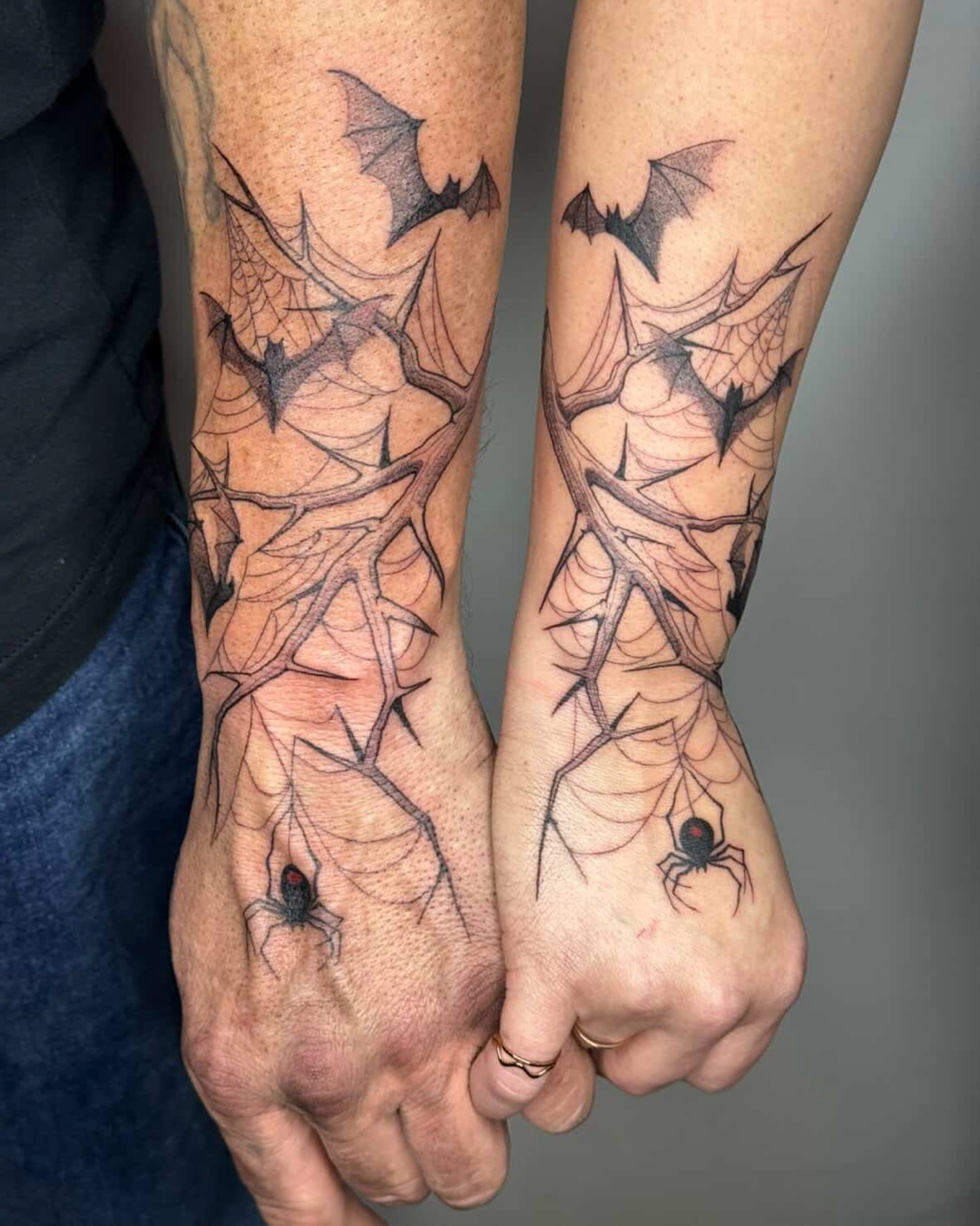Tattoo by @yani.inkz — black_and_grey, geometric