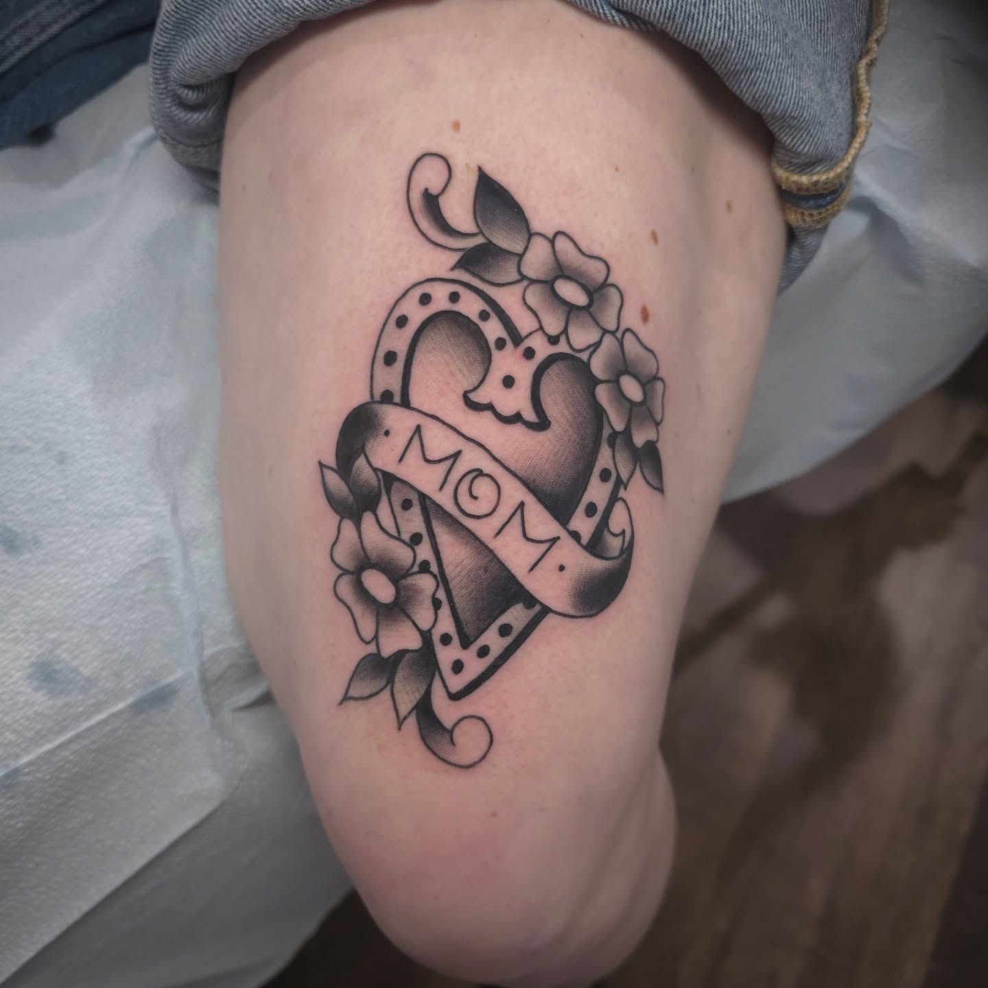 Tattoo by @jballardtattoos — american_traditional, black_and_grey