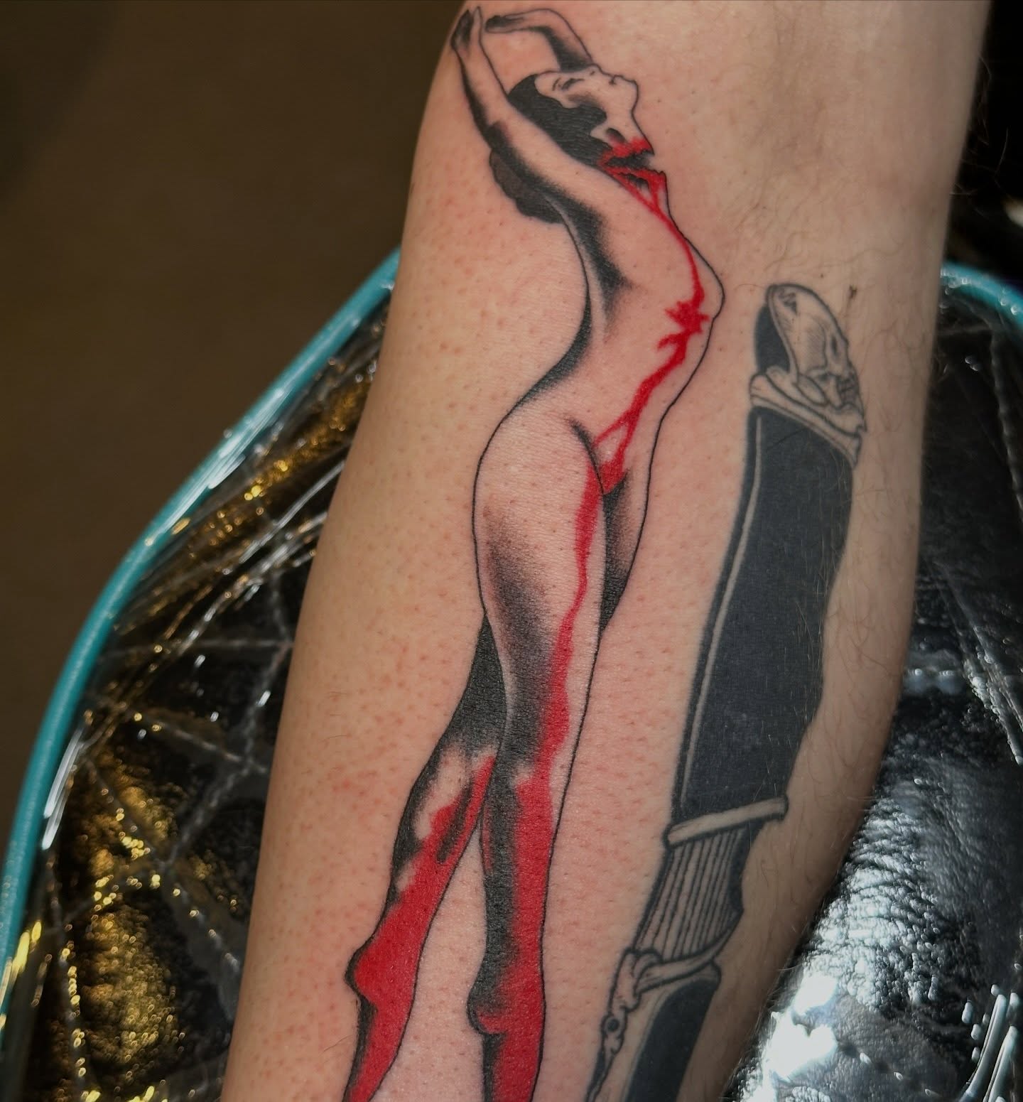 Tattoo by @bails.tattooer — realism, dark_realism