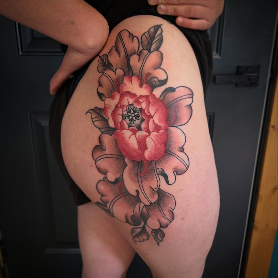 Tattoo by @mindy_fach_tattoo — japanese_irezumi, neo_traditional
