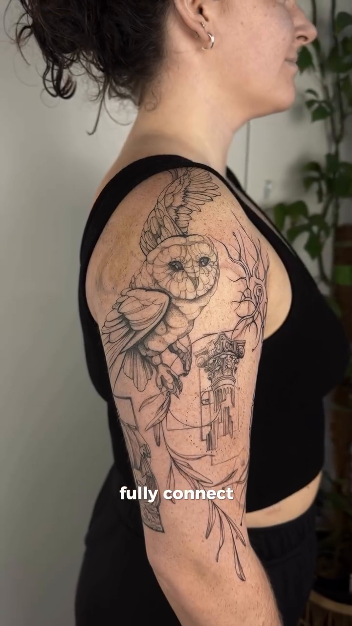 Tattoo by @ternotattoo — black_and_grey, realism