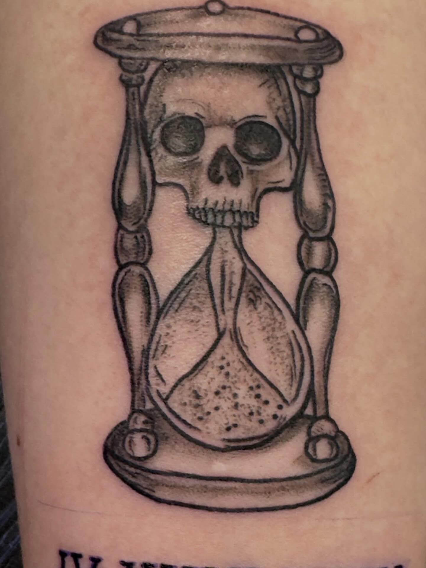 Tattoo by @inkslingerjessejames — dotwork, black_and_grey