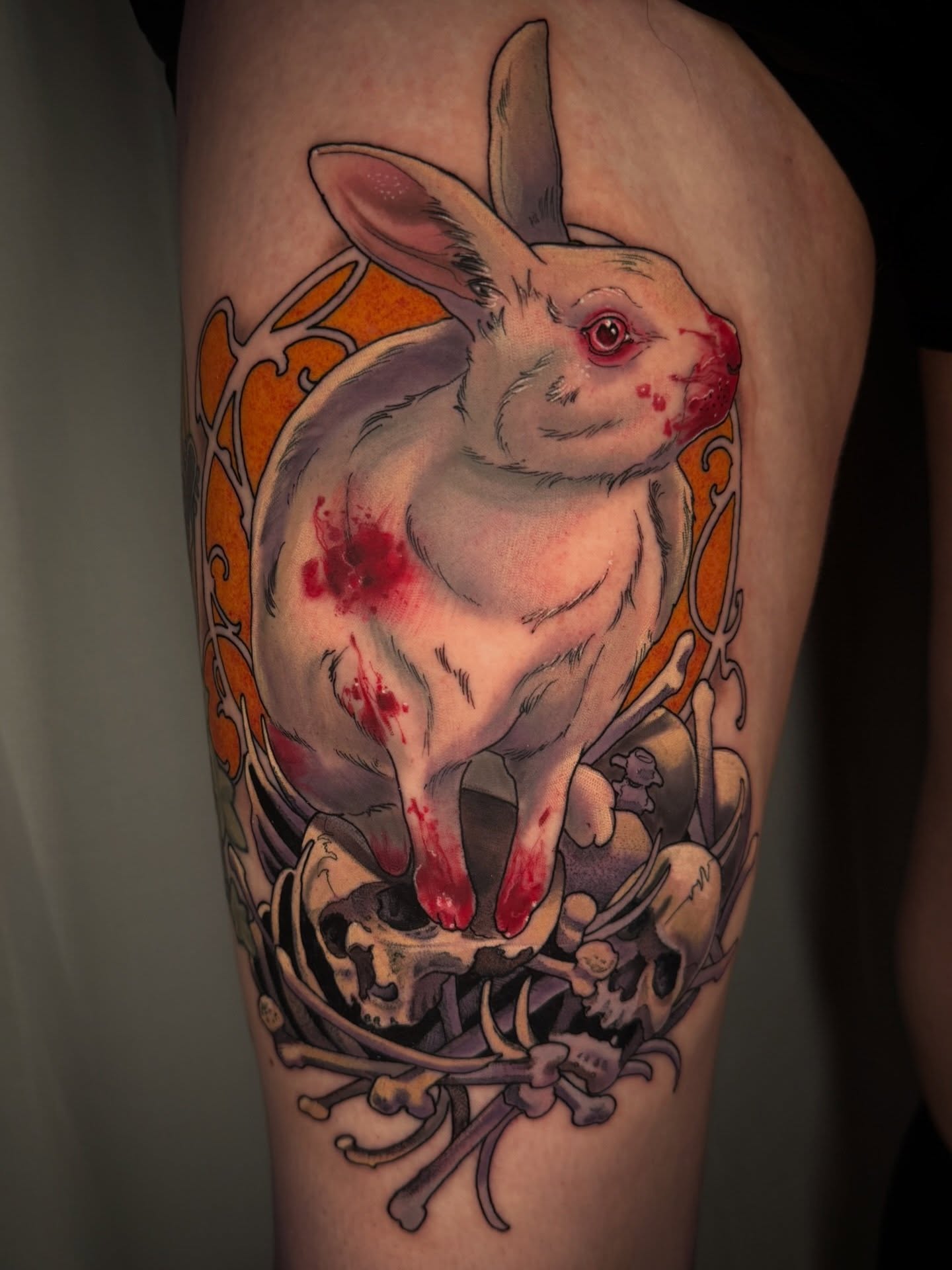 Tattoo by @tattoosbydingle — realism, dark_realism