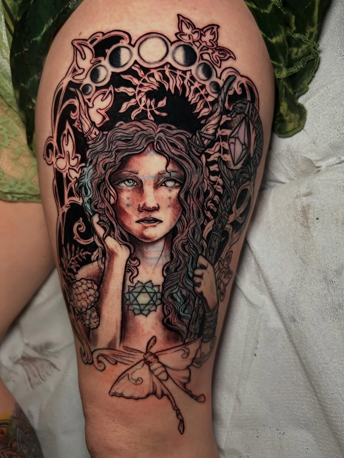 Tattoo by @jon_f_n_story — illustrative, realism