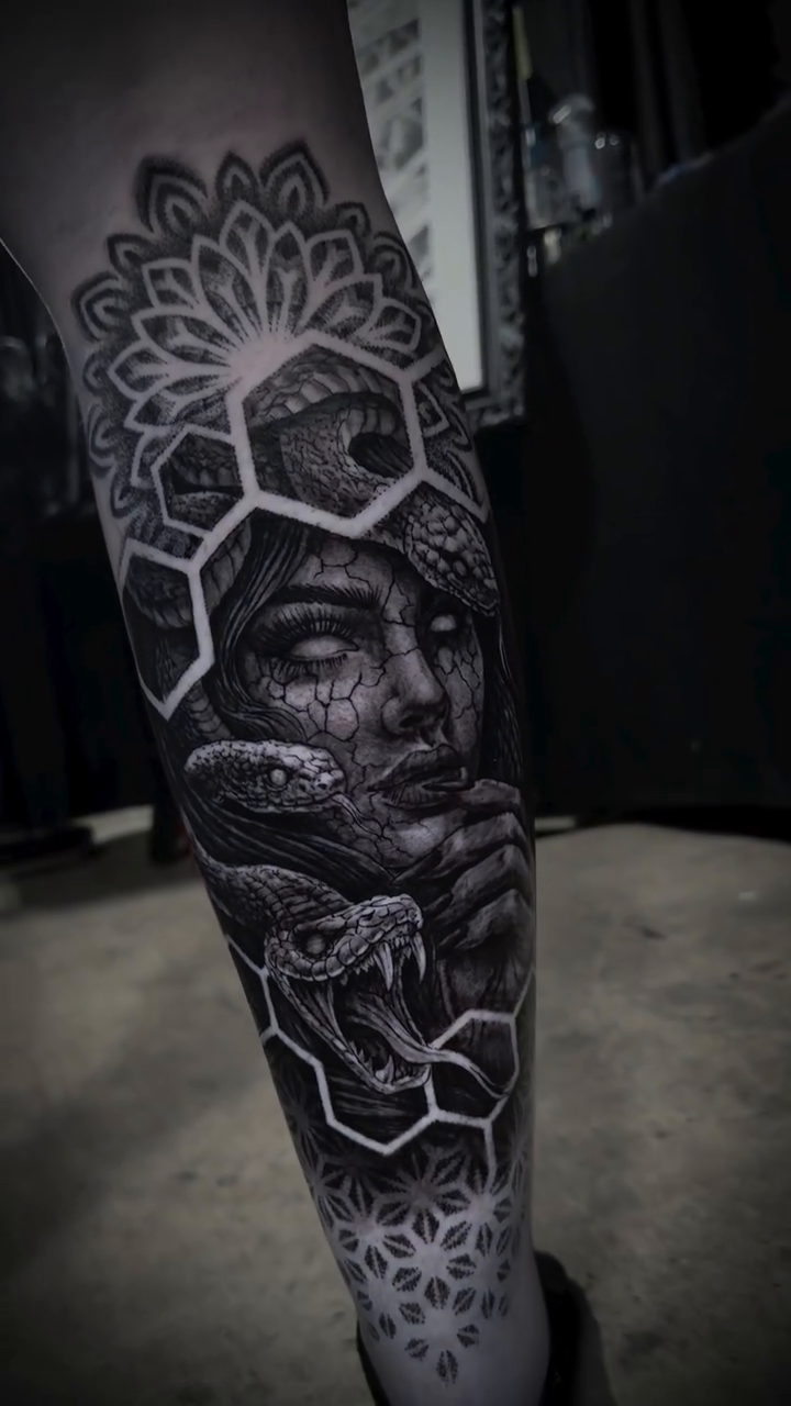Tattoo by @shanesmith_ink — black_and_grey, realism