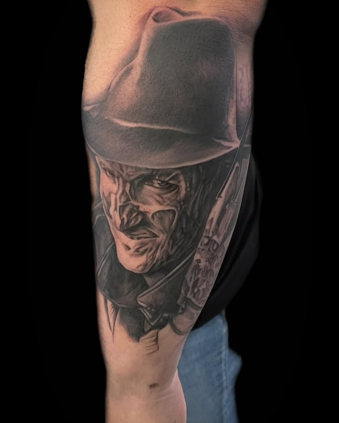 Tattoo by @gabriele_tattooer — realism, black_and_grey