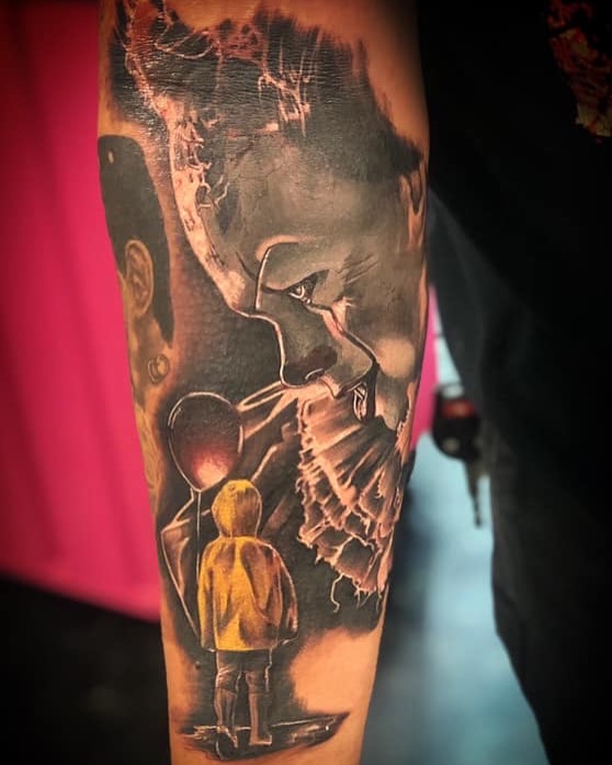 Tattoo by @gabriele_tattooer — realism, black_and_grey