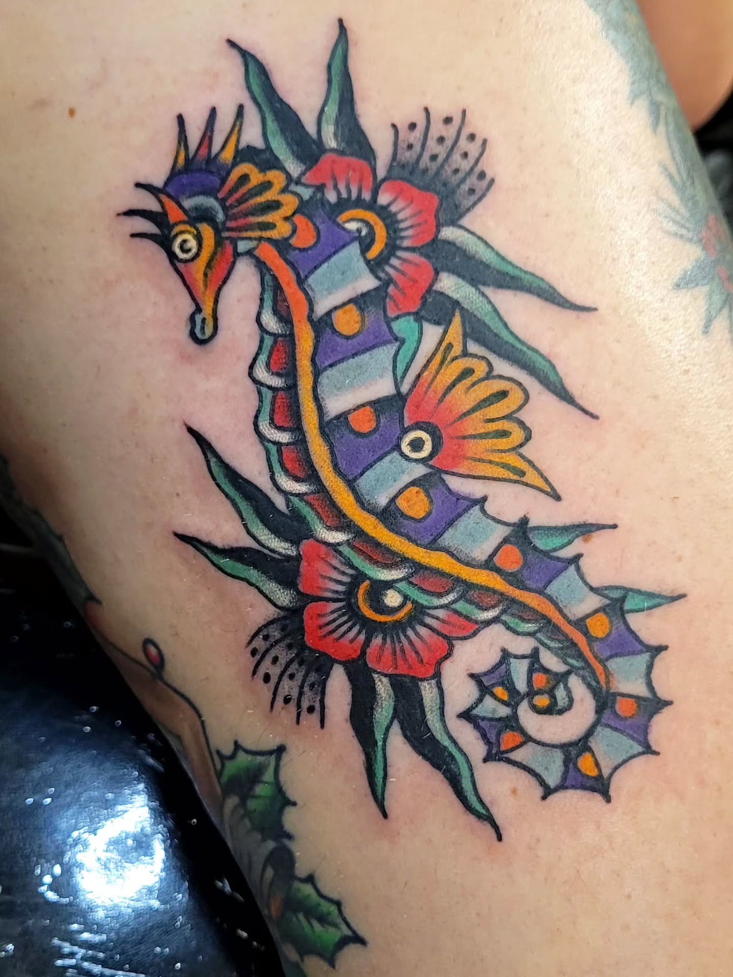 Tattoo by @werexwolf — american_traditional