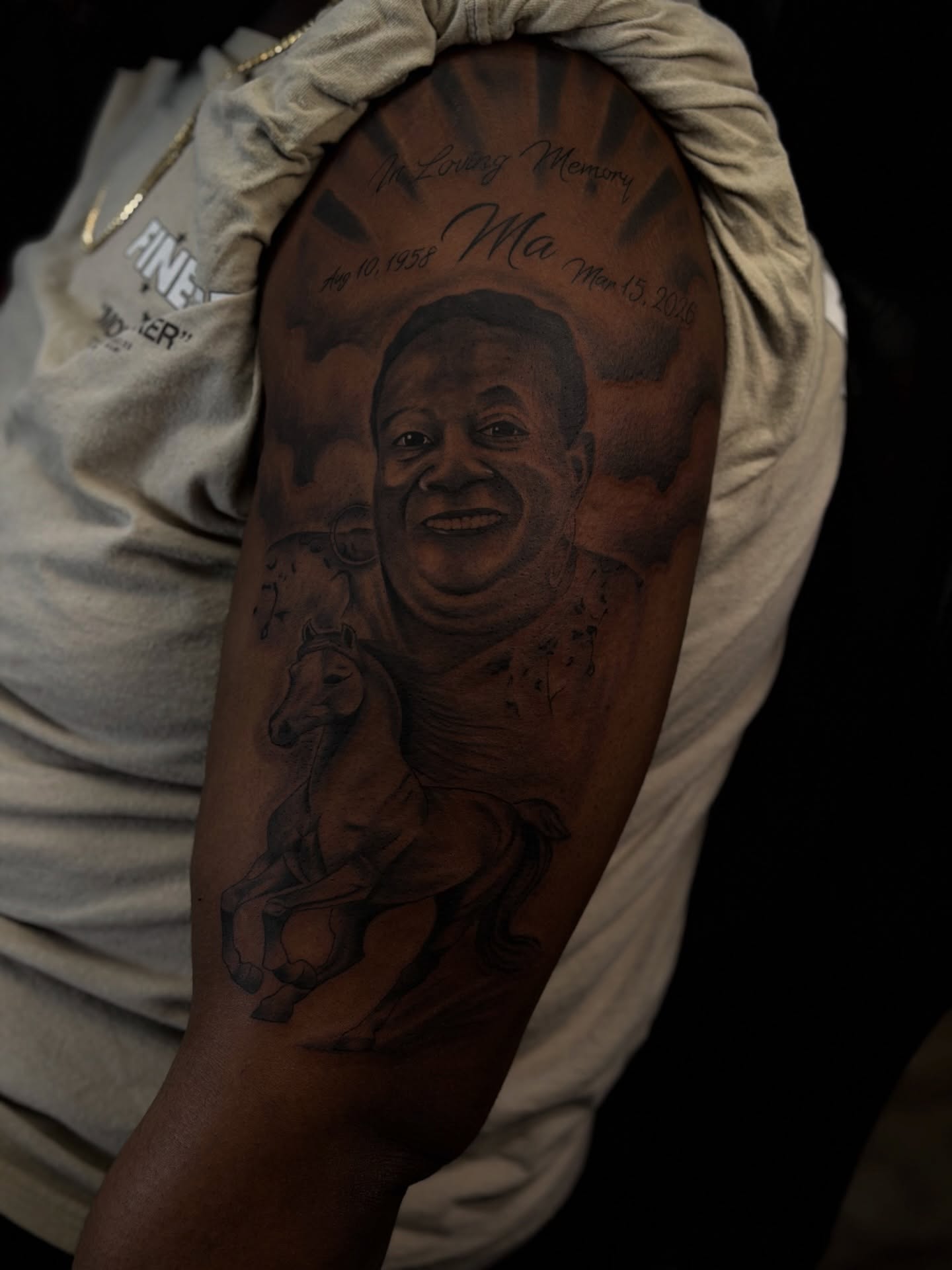 Tattoo by @chinotheinkman — realism