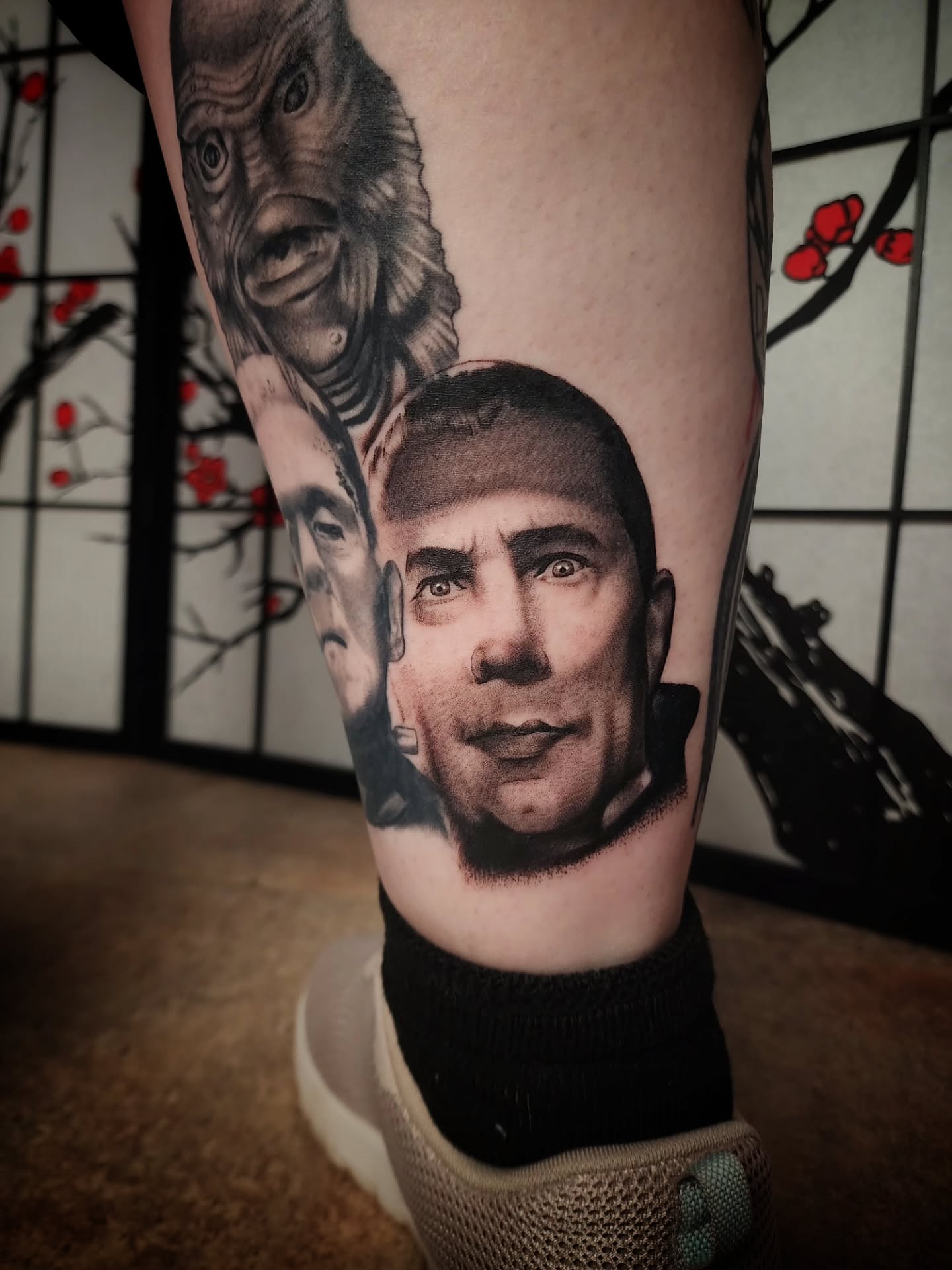 Tattoo by @thebenz.44 — realism, black_and_grey