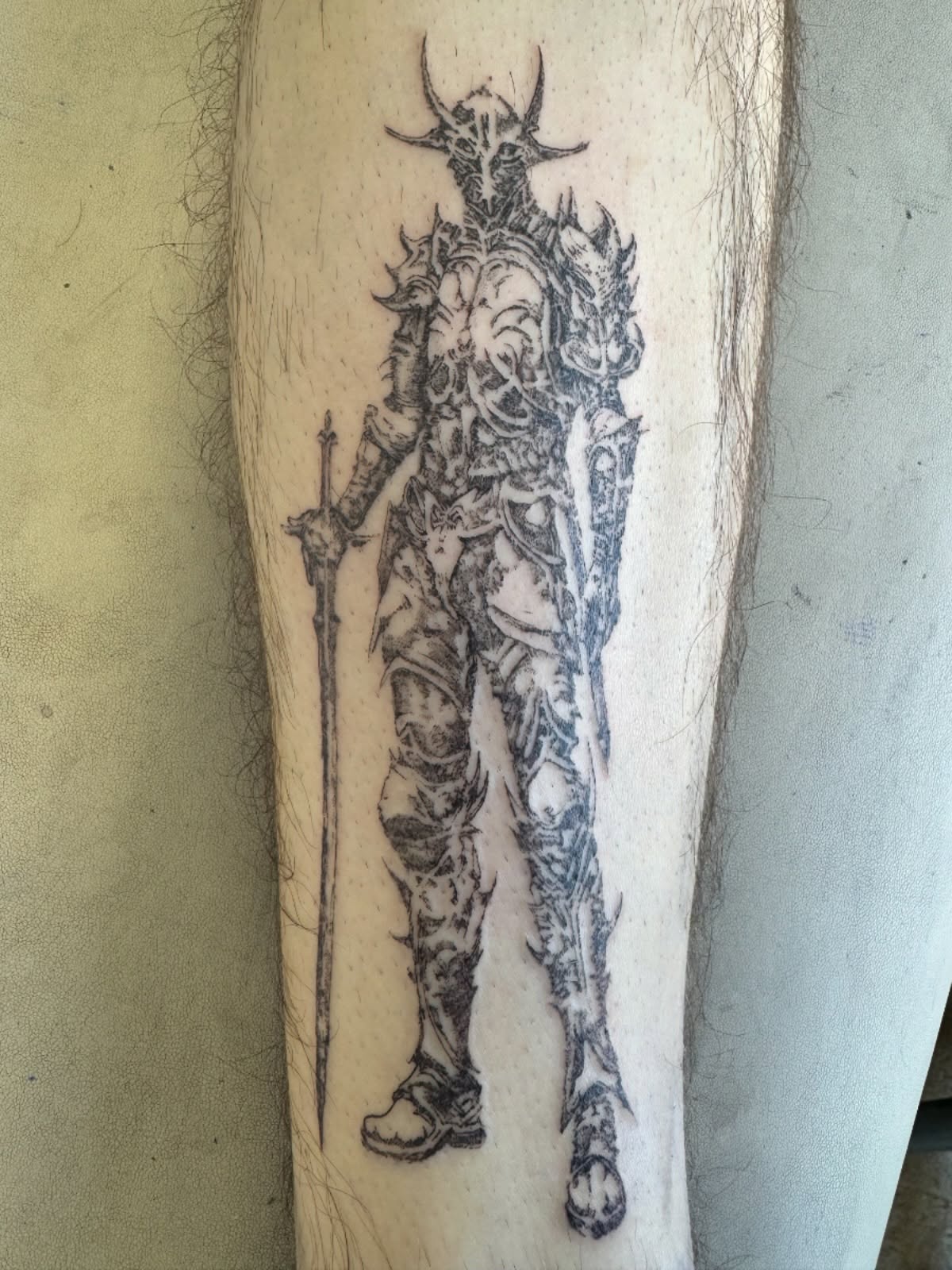 Tattoo by @henry.hank.howdy — black_and_grey