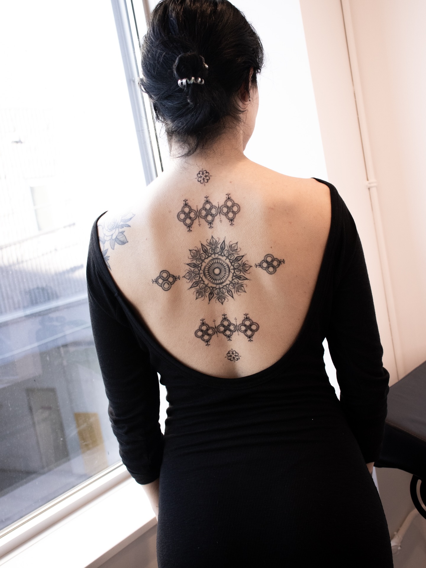 Tattoo by @sil_ornament — geometric