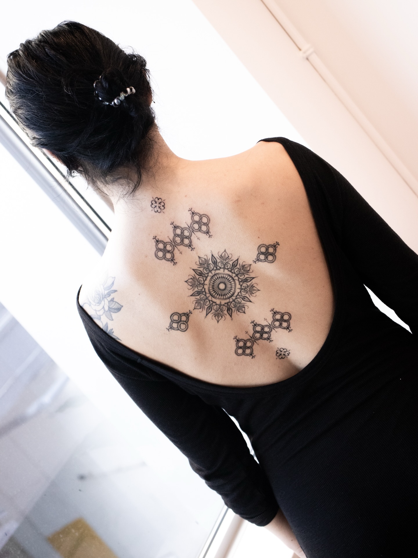 Tattoo by @sil_ornament — geometric