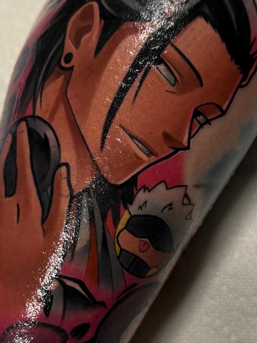 Tattoo by @_jaketattoos — anime