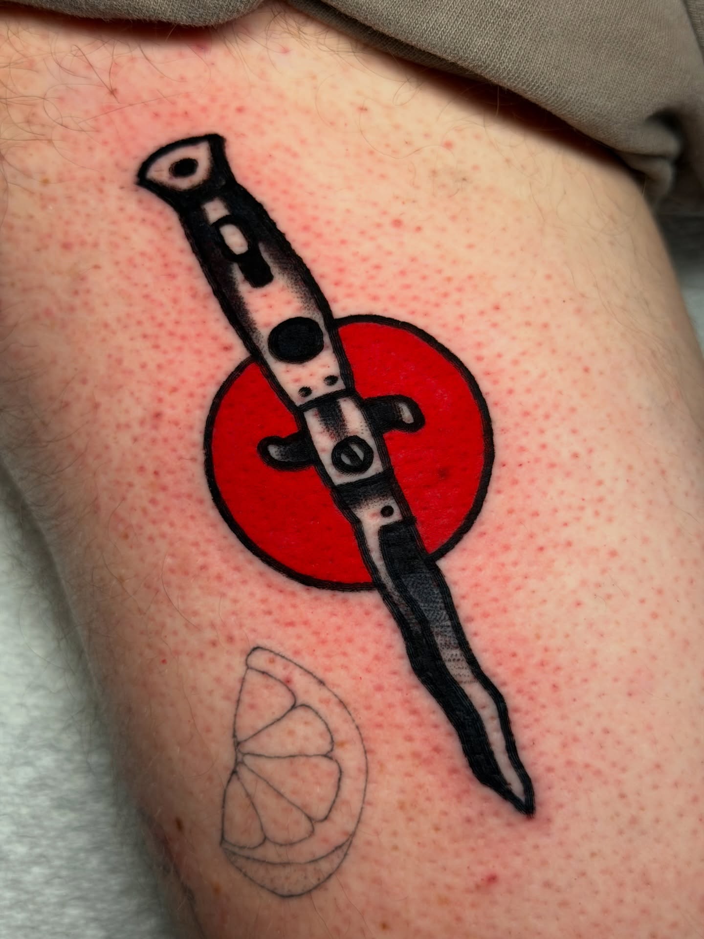 Tattoo by @behindboldlines โ dotwork