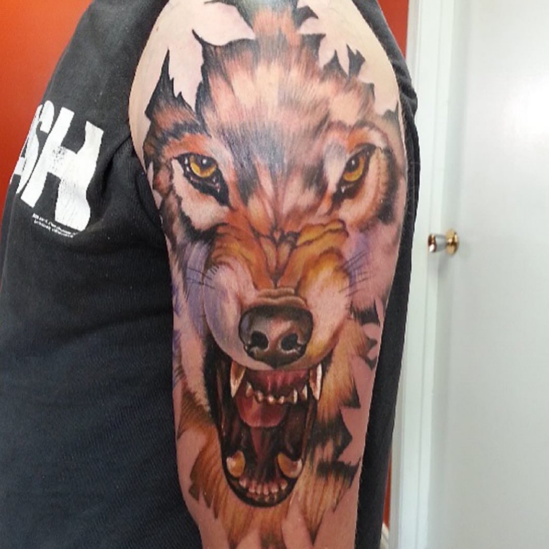 Tattoo by @chris_renaissancetattoos — realism