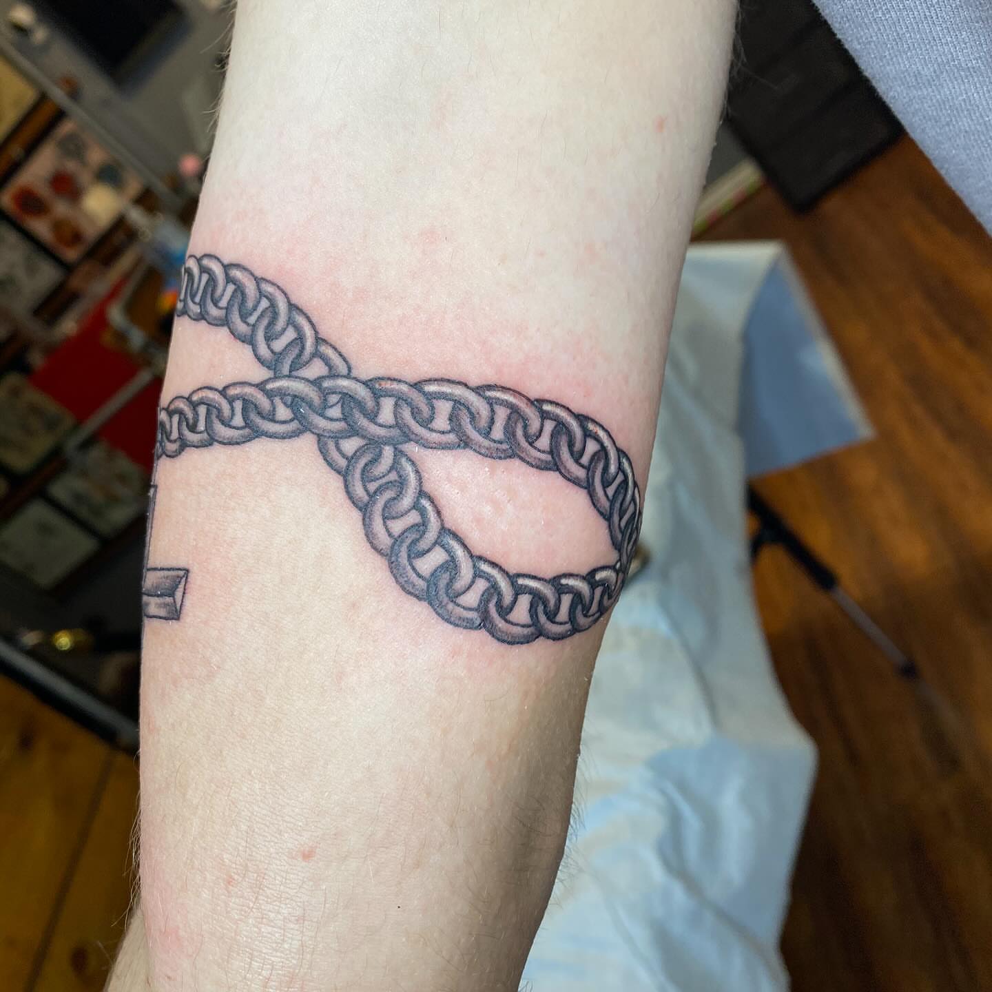 Tattoo by @lilspankee — black_and_grey