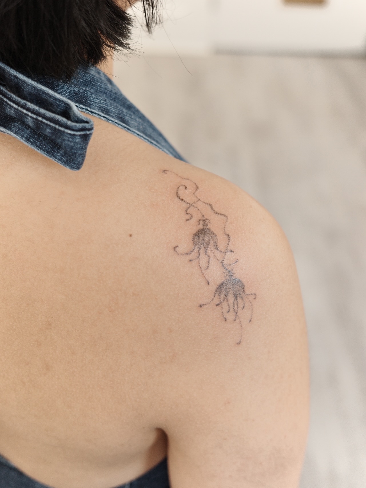 Tattoo by @itsumo.tats — black_and_grey