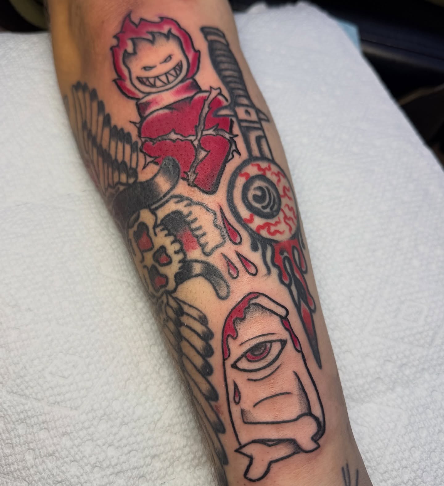 Tattoo by @yobeazytattoos — american_traditional