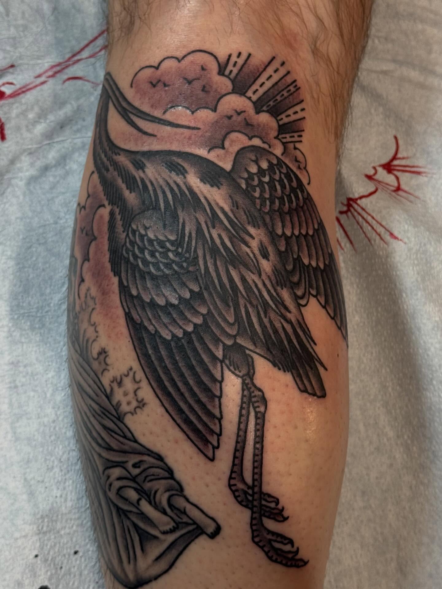 Tattoo by @laurent_trelaun — black_and_grey