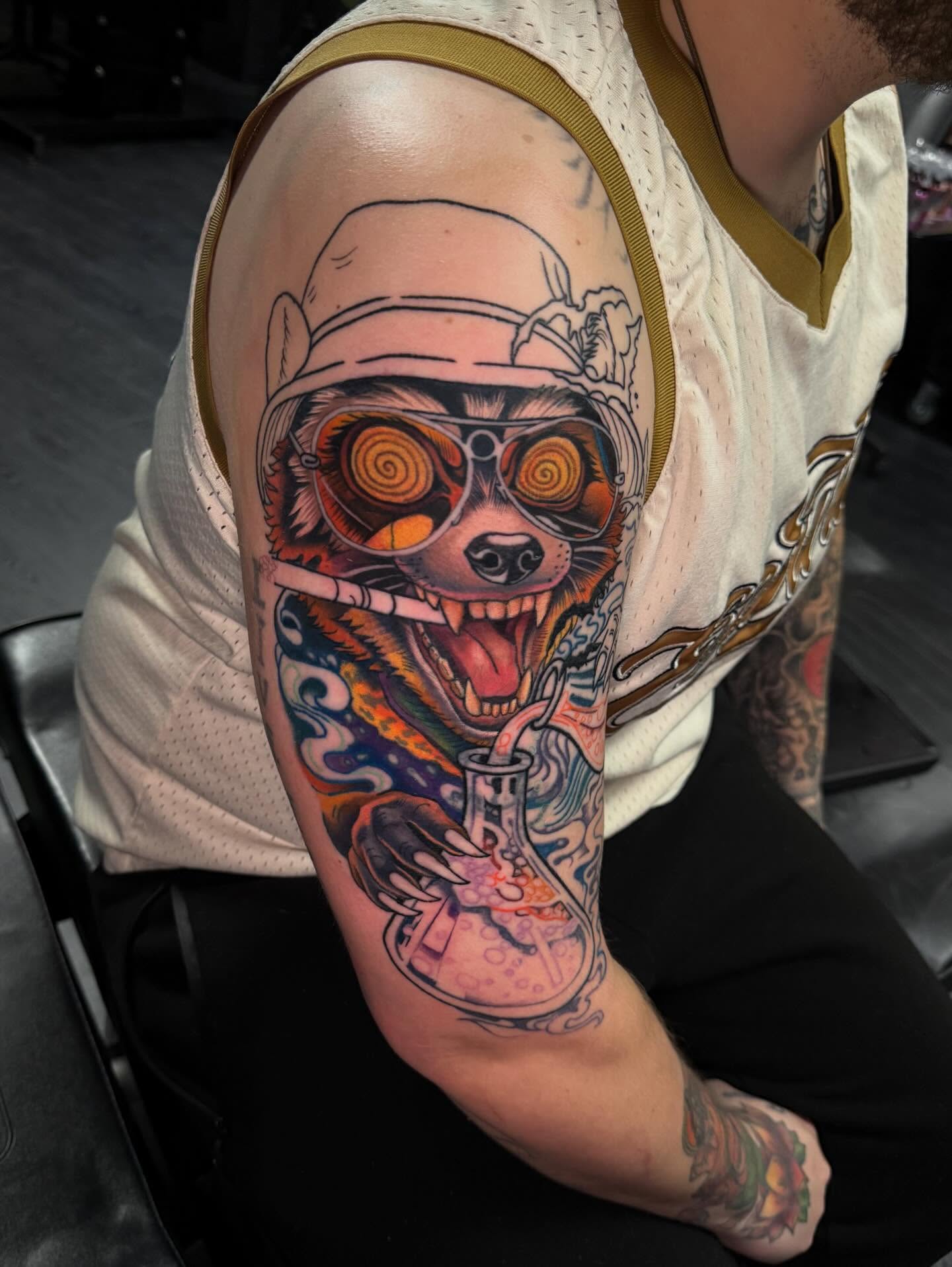 Tattoo by @mademariontattoos — new_school, realism