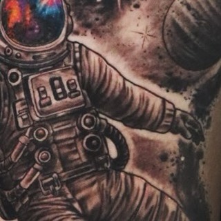 Tattoo by @tattoosbyevan — black_and_grey