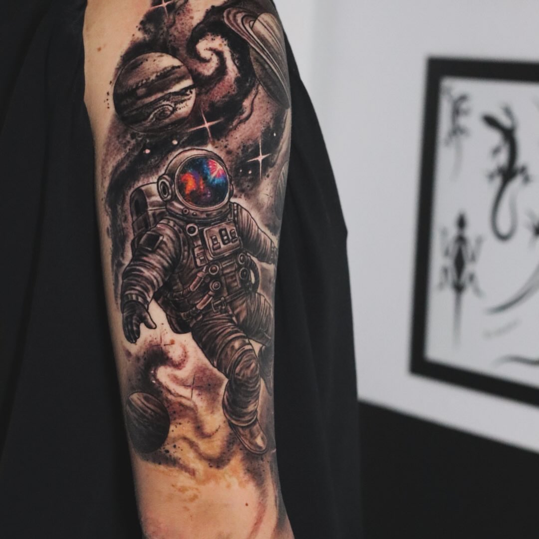 Tattoo by @tattoosbyevan — realism, dark_realism