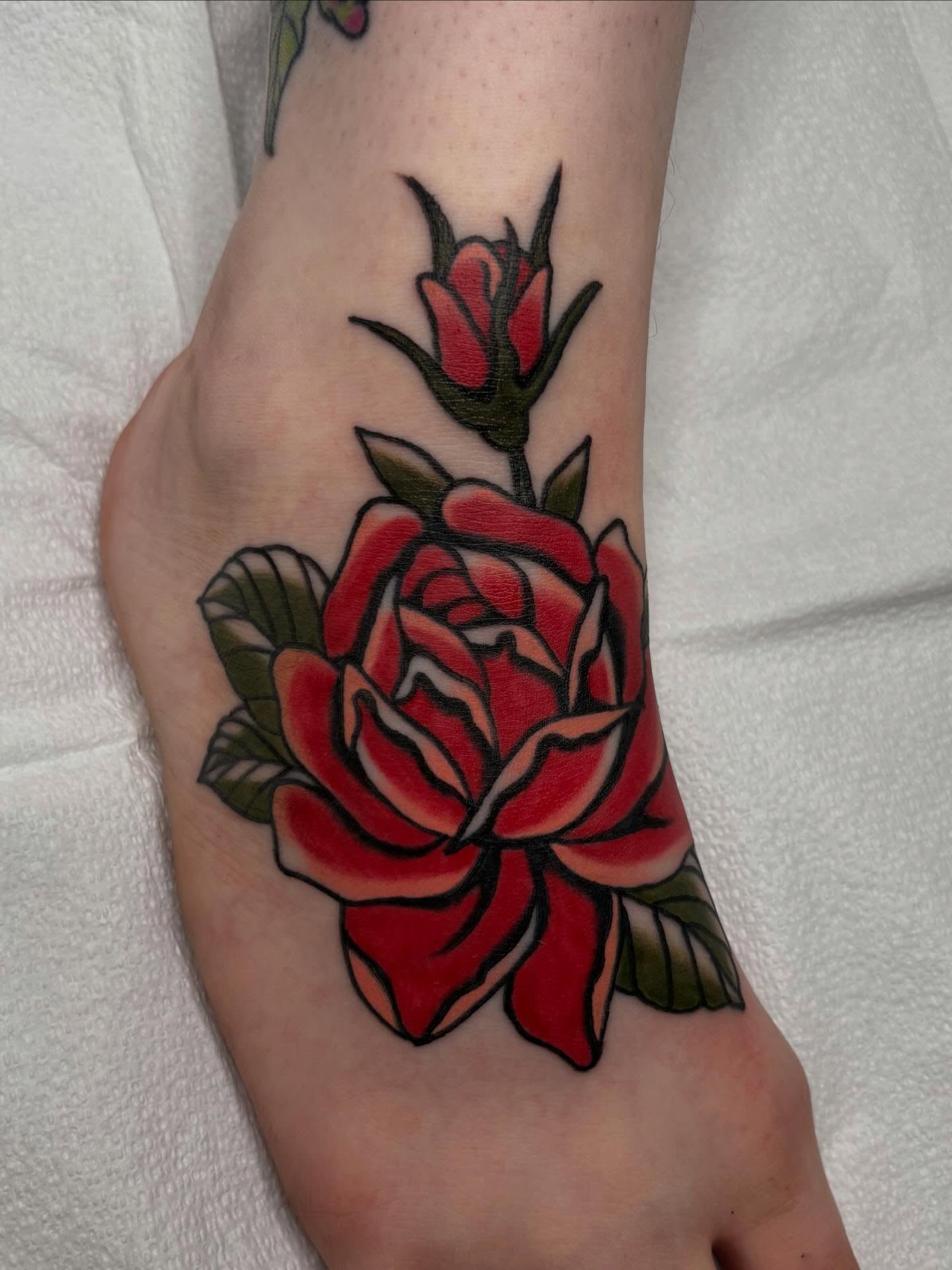 Tattoo by @pembrlily — american_traditional
