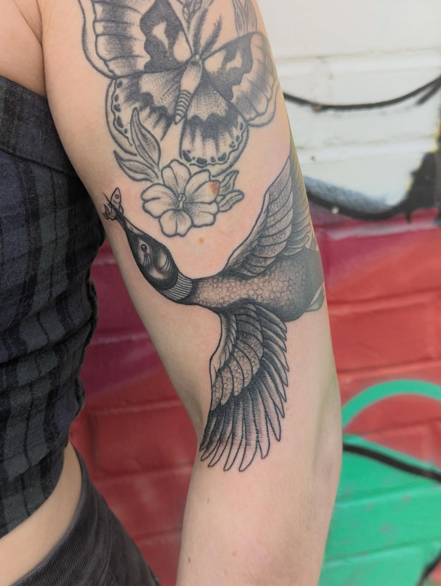 Tattoo by @folkfigment — american_traditional, black_and_grey