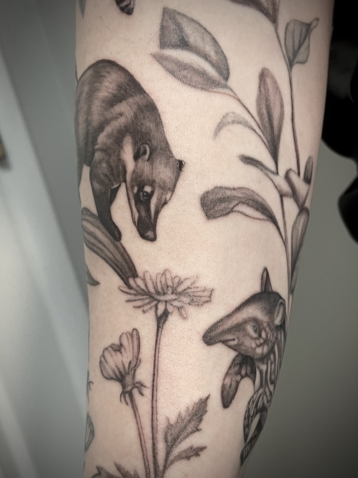 Tattoo by @tatts_by_kat — black_and_grey