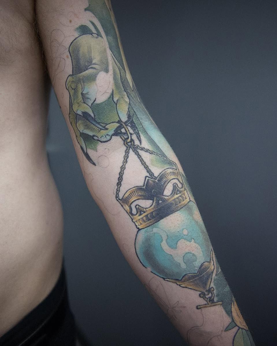 Tattoo by @artbyharper — realism