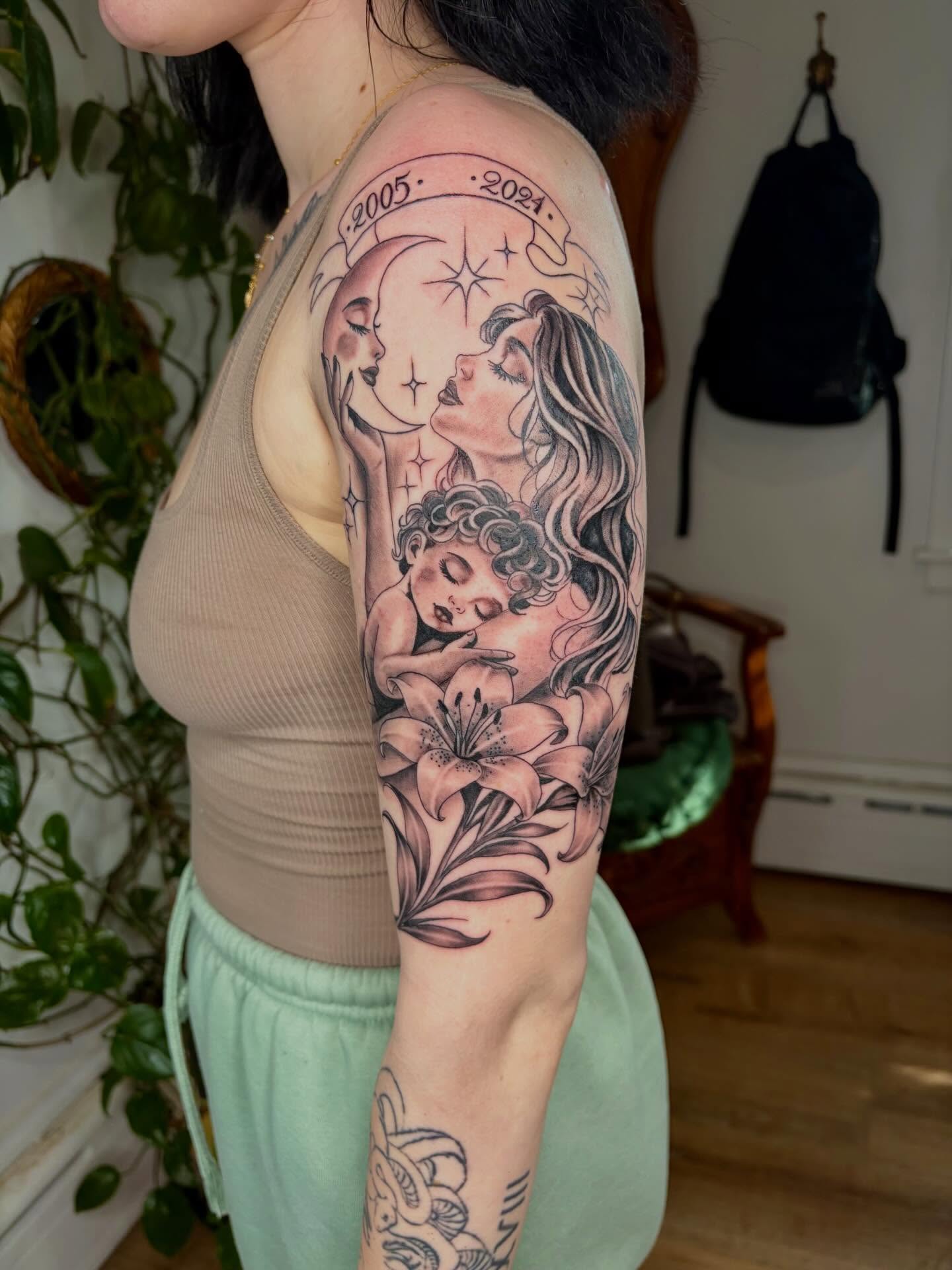 Tattoo by @blaynetat2 — realism, black_and_grey