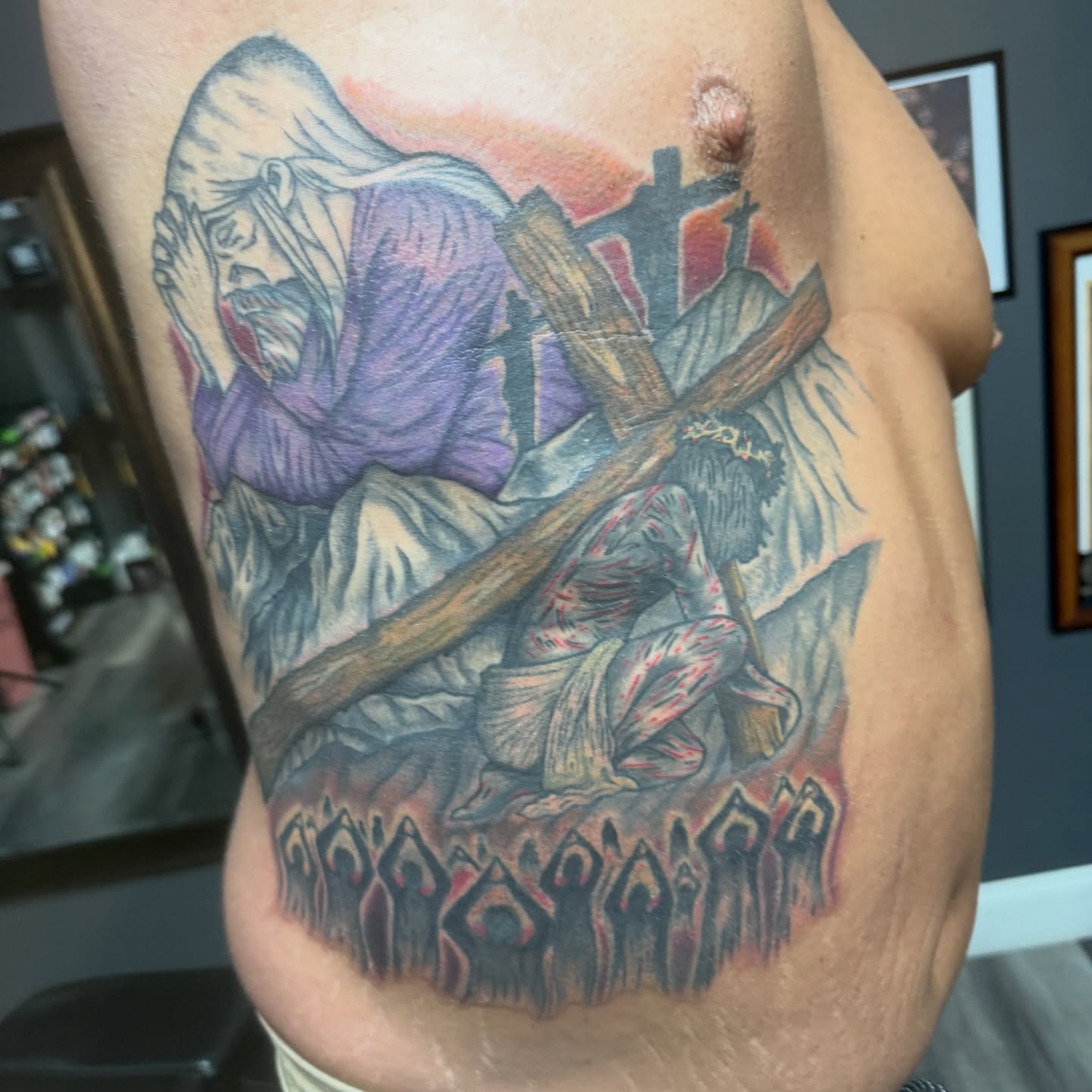 Tattoo by @bfmc_peanut_72 — realism, dark_realism