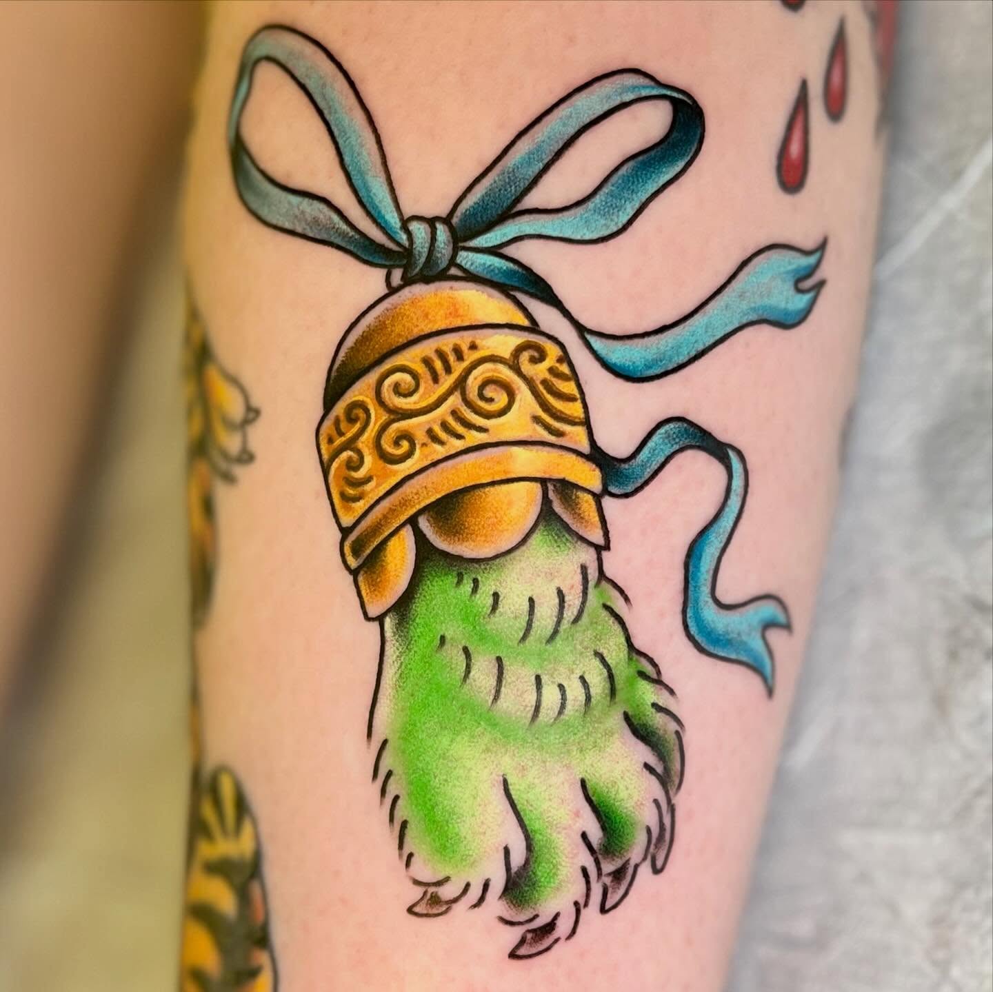 Tattoo by @rarepandatats — american_traditional