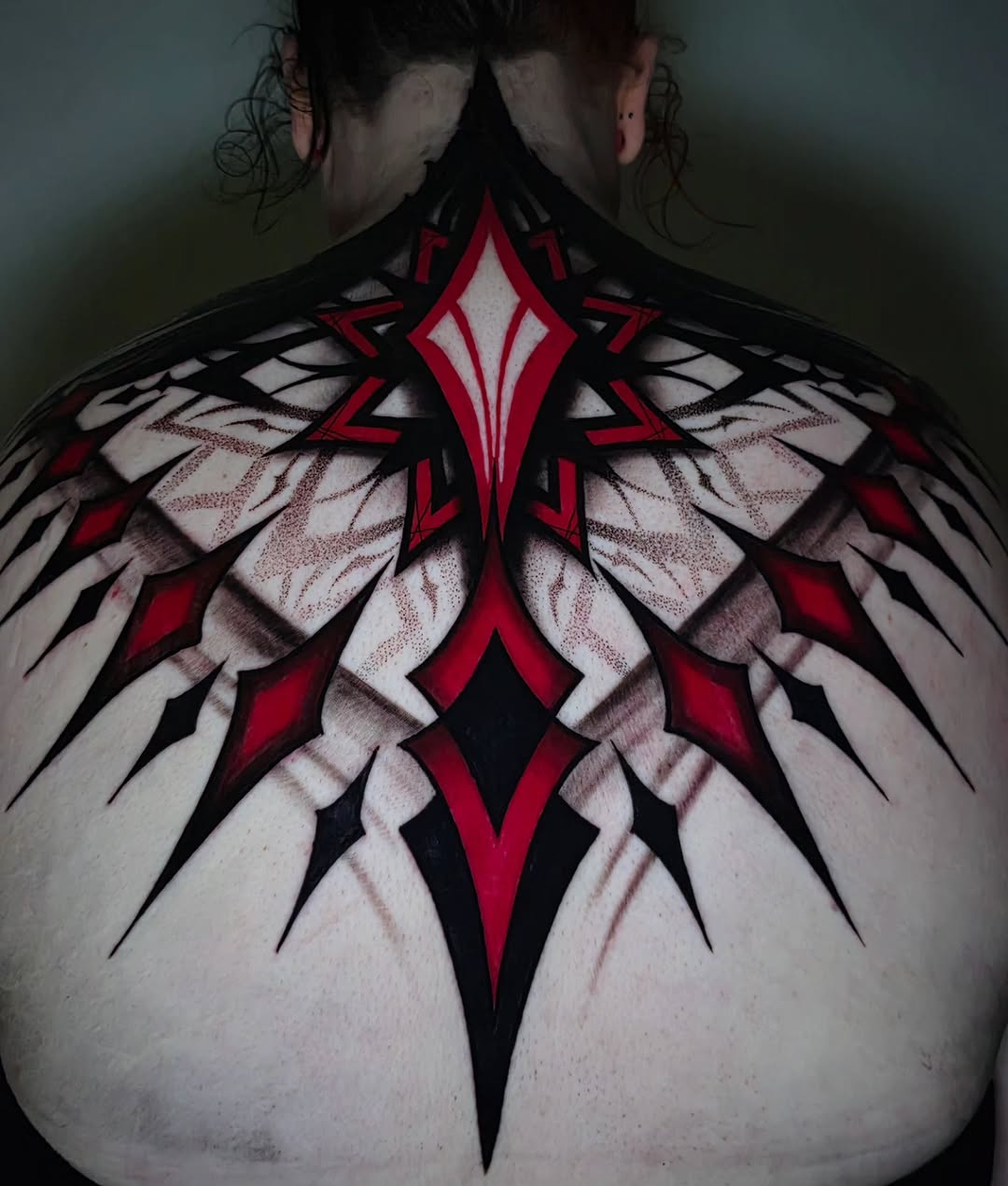 Tattoo by @kelseylorrae β blackwork, dotwork