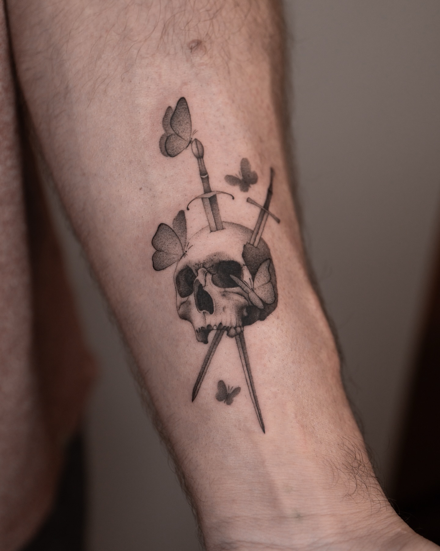 Tattoo by @tyswork — black_and_grey, realism