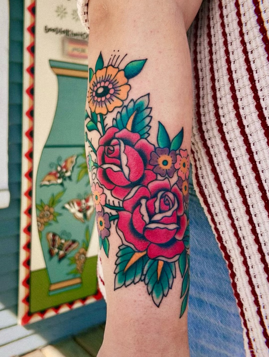 Tattoo by @hillarytattoos — american_traditional