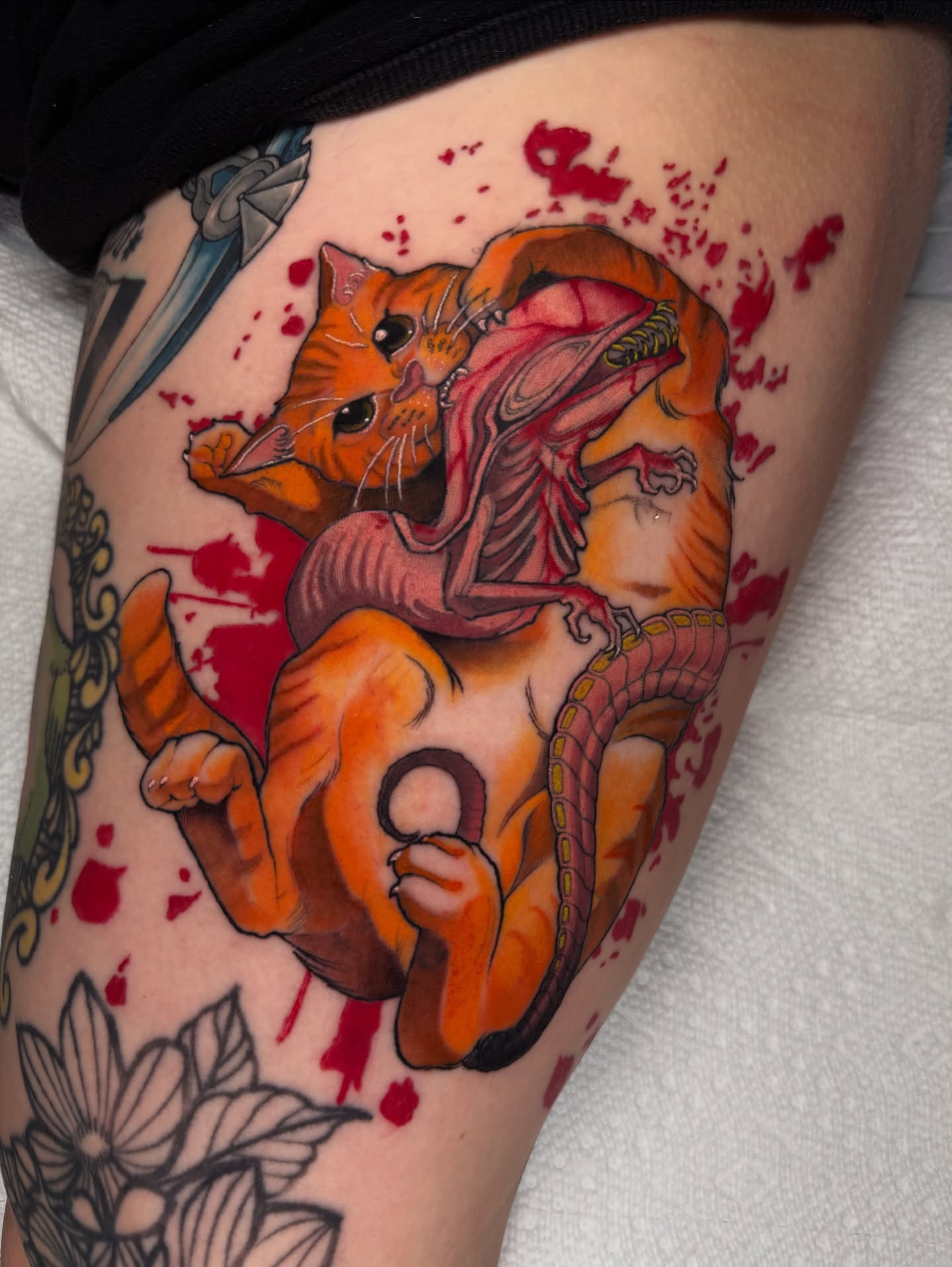 Tattoo by @travisbrown918 โ dotwork, realism